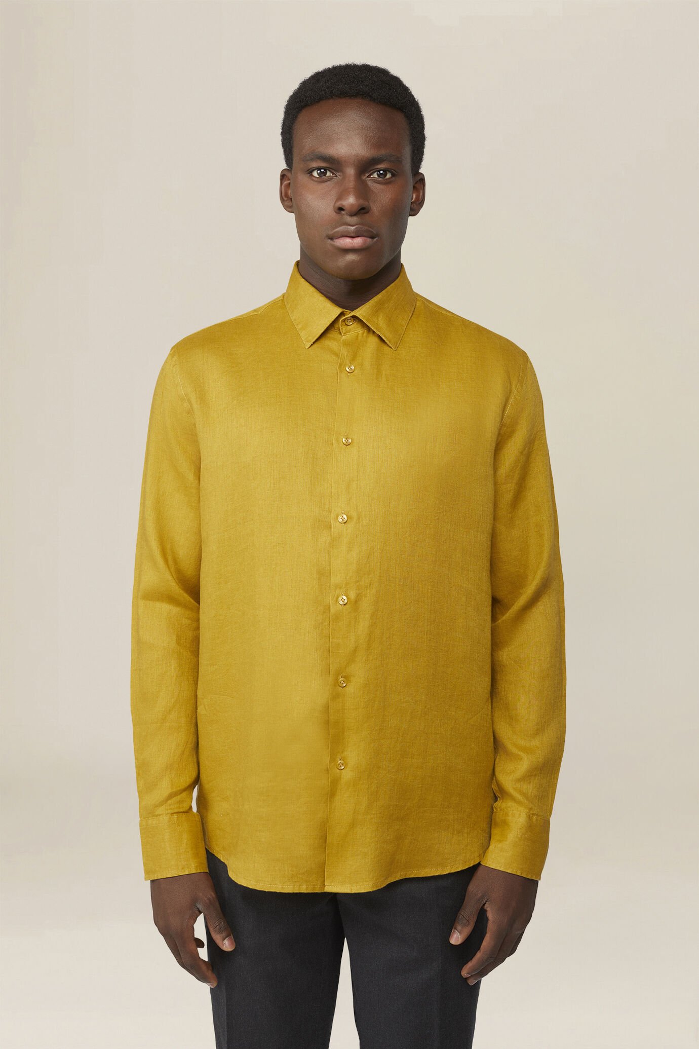 Chemise pour homme 100 % lin image number 0