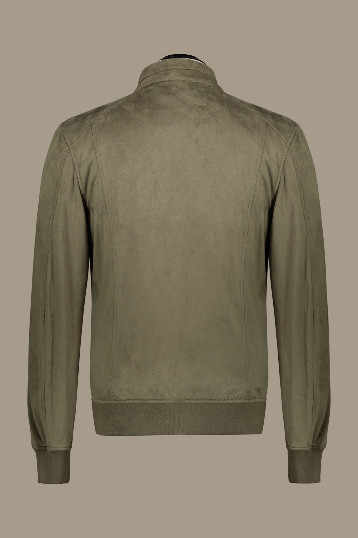 Giubbotto bomber in ecopelle image number 1