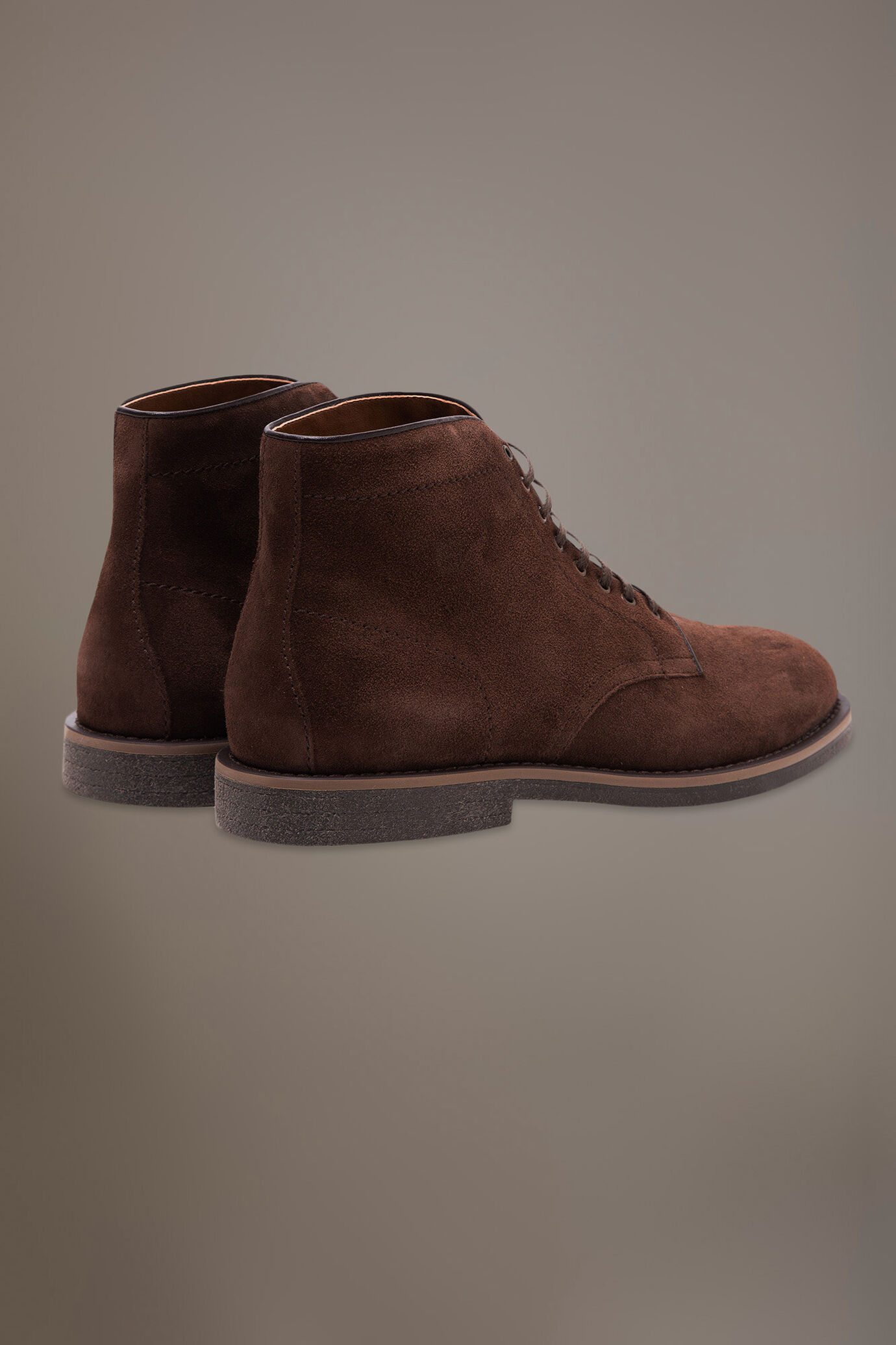 Stivali in suede uomo 100% pelle image number 3