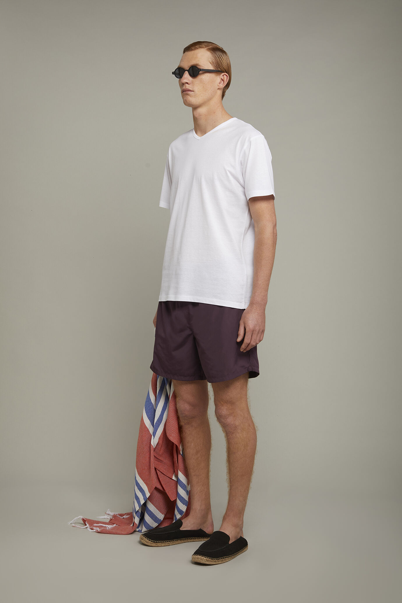 Men's swimwear solid color image number 1