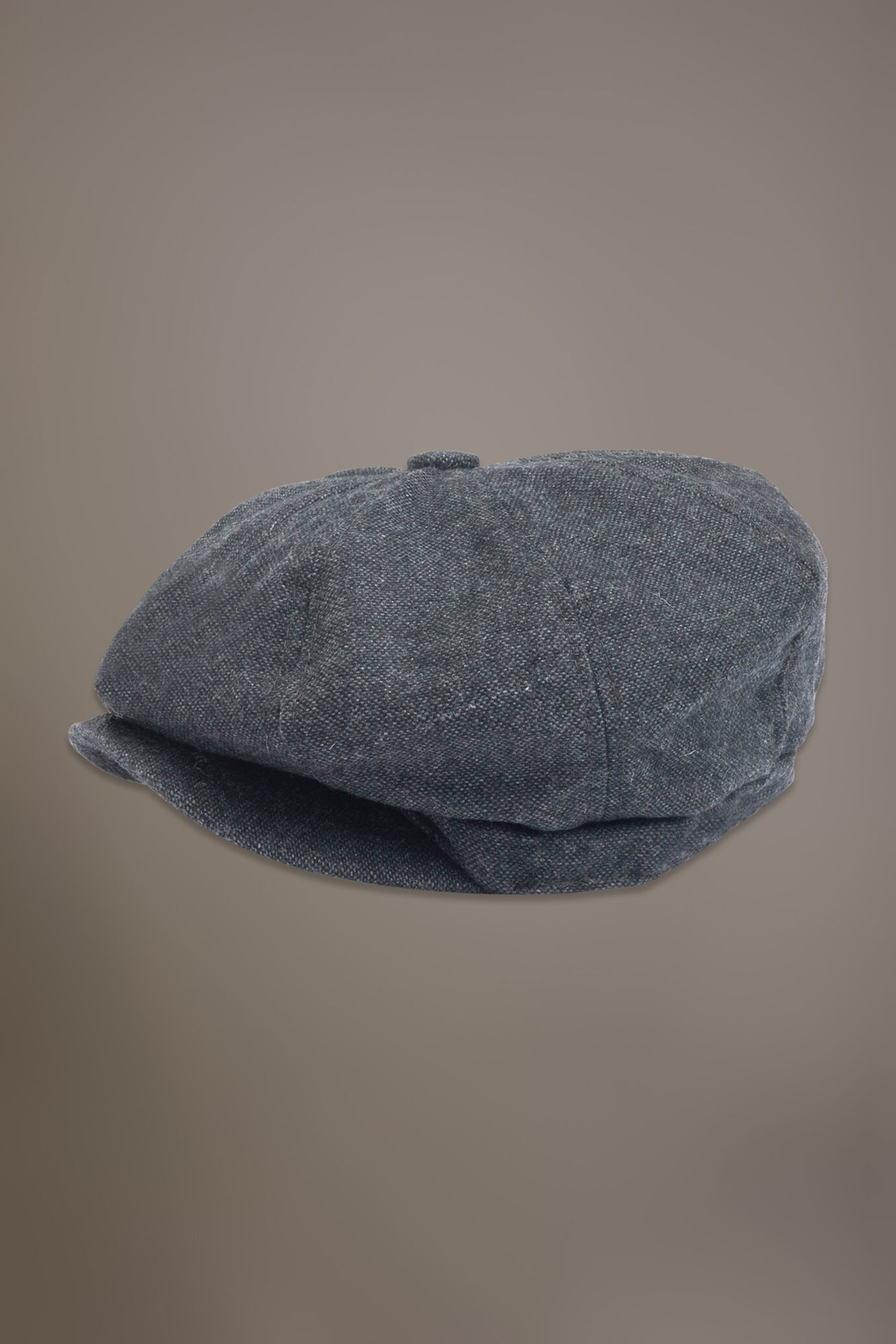 Birdseye wool blend newsboy hat image number 1