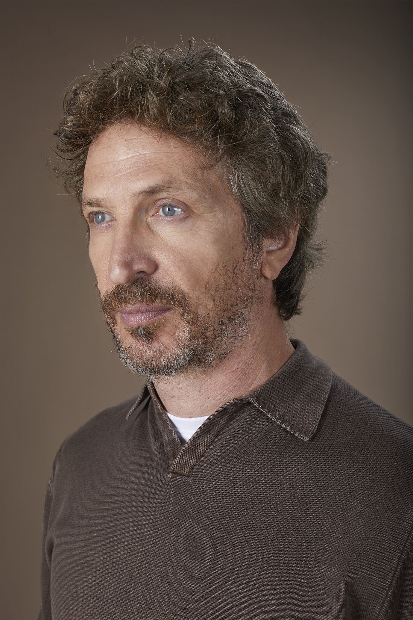 Maglia polo uomo a manica lunga 100% cotone image number 2