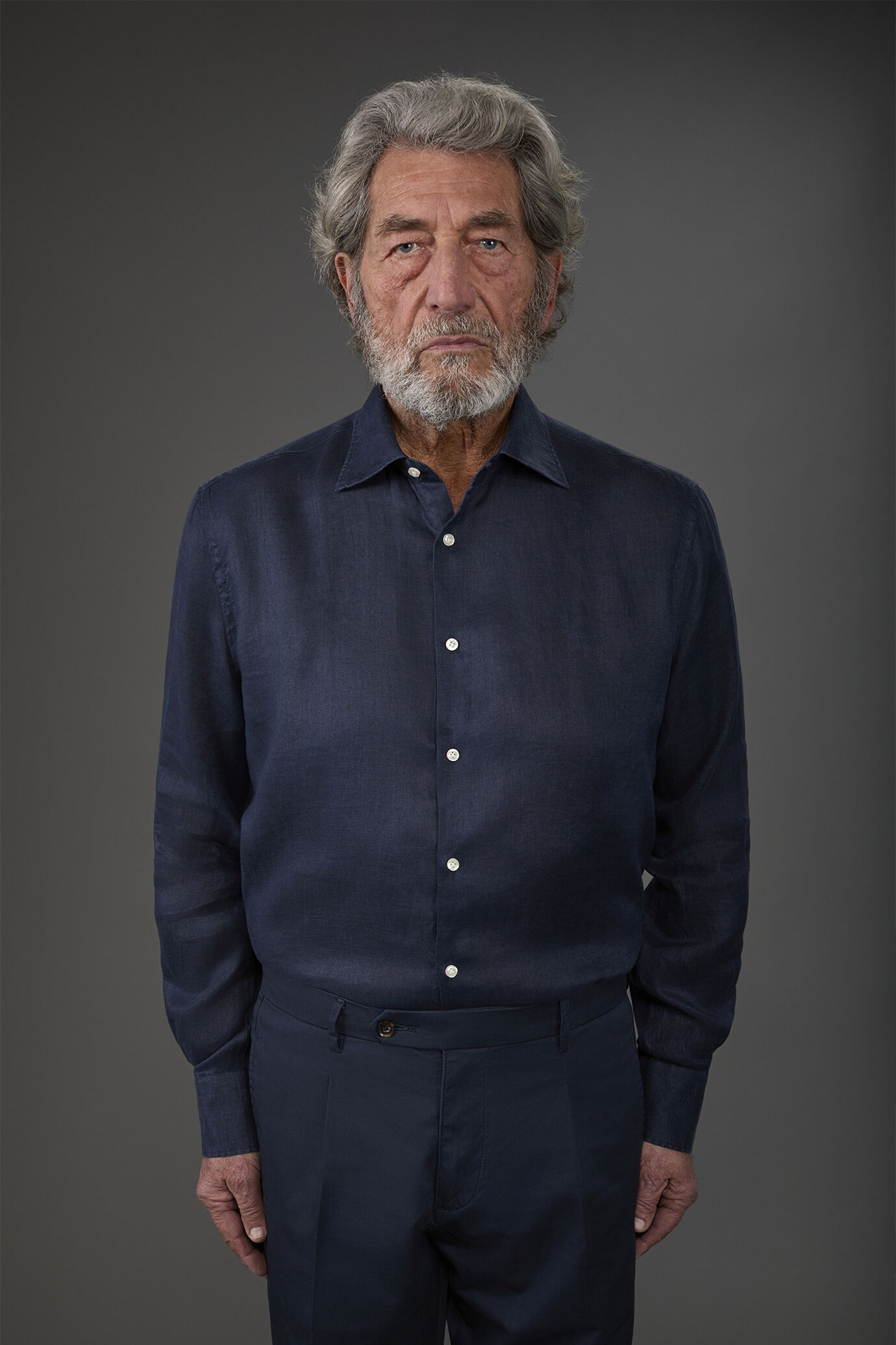 Chemise décontractée homme à col classique, 100% lin image number 1