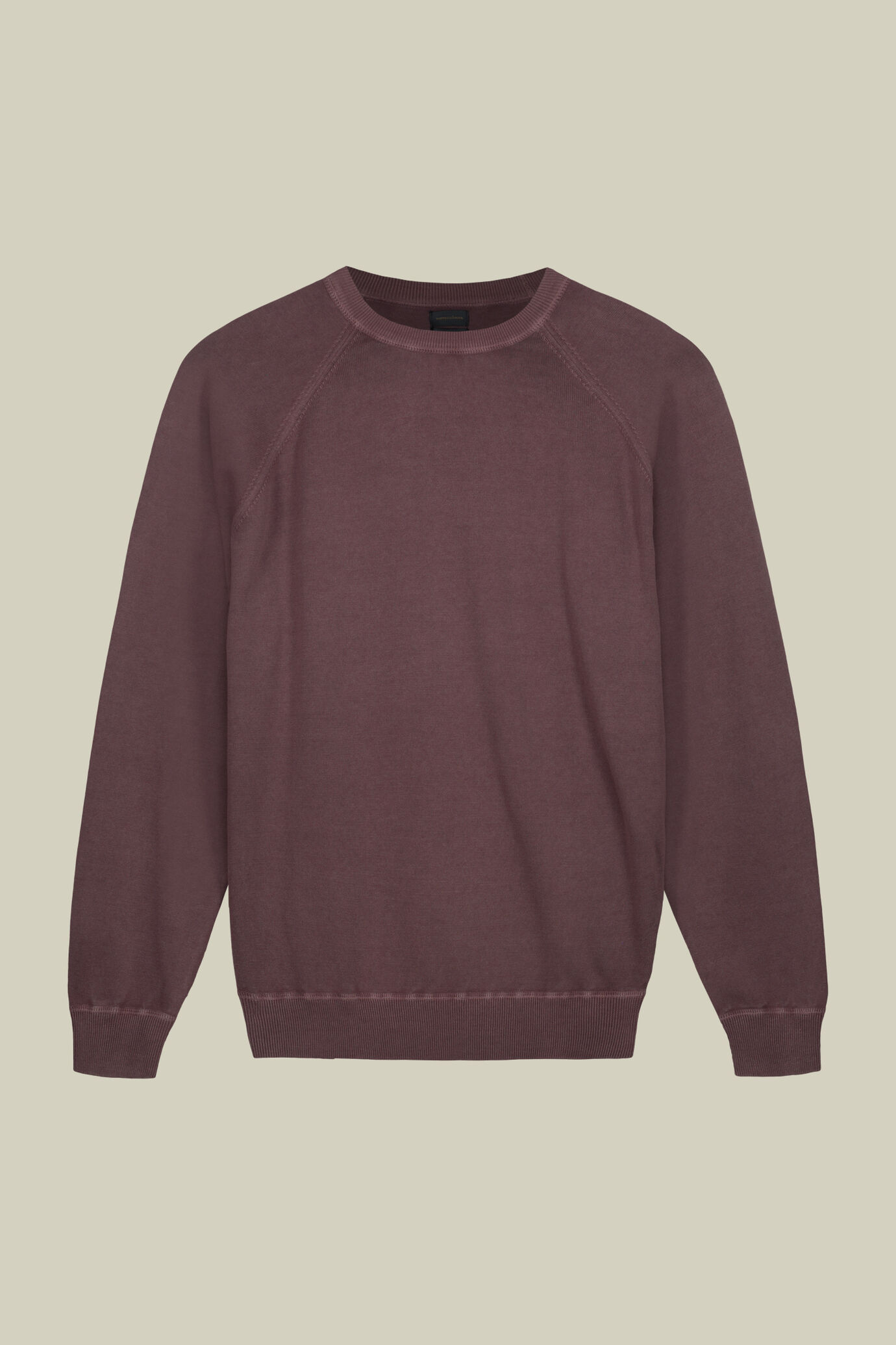 Maglia uomo girocollo 100% cotone con maniche raglan image number 4