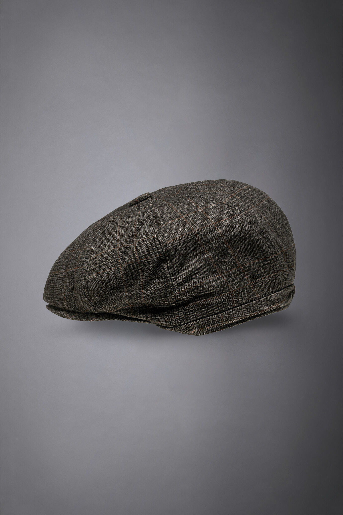 Men's prince of Wales flat cap image number 2