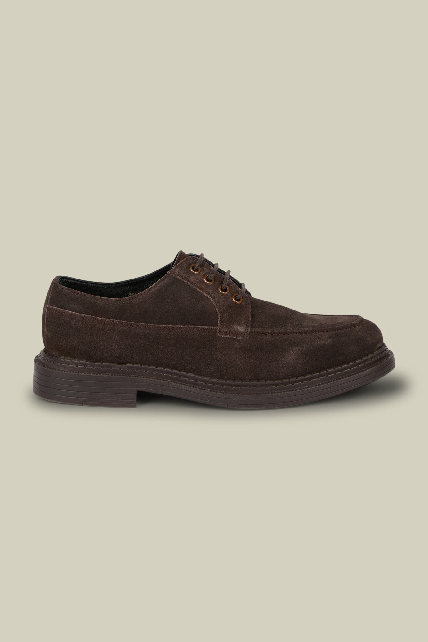 Men's ranger shoes in 100% genuine leather with rubber soles image number 0
