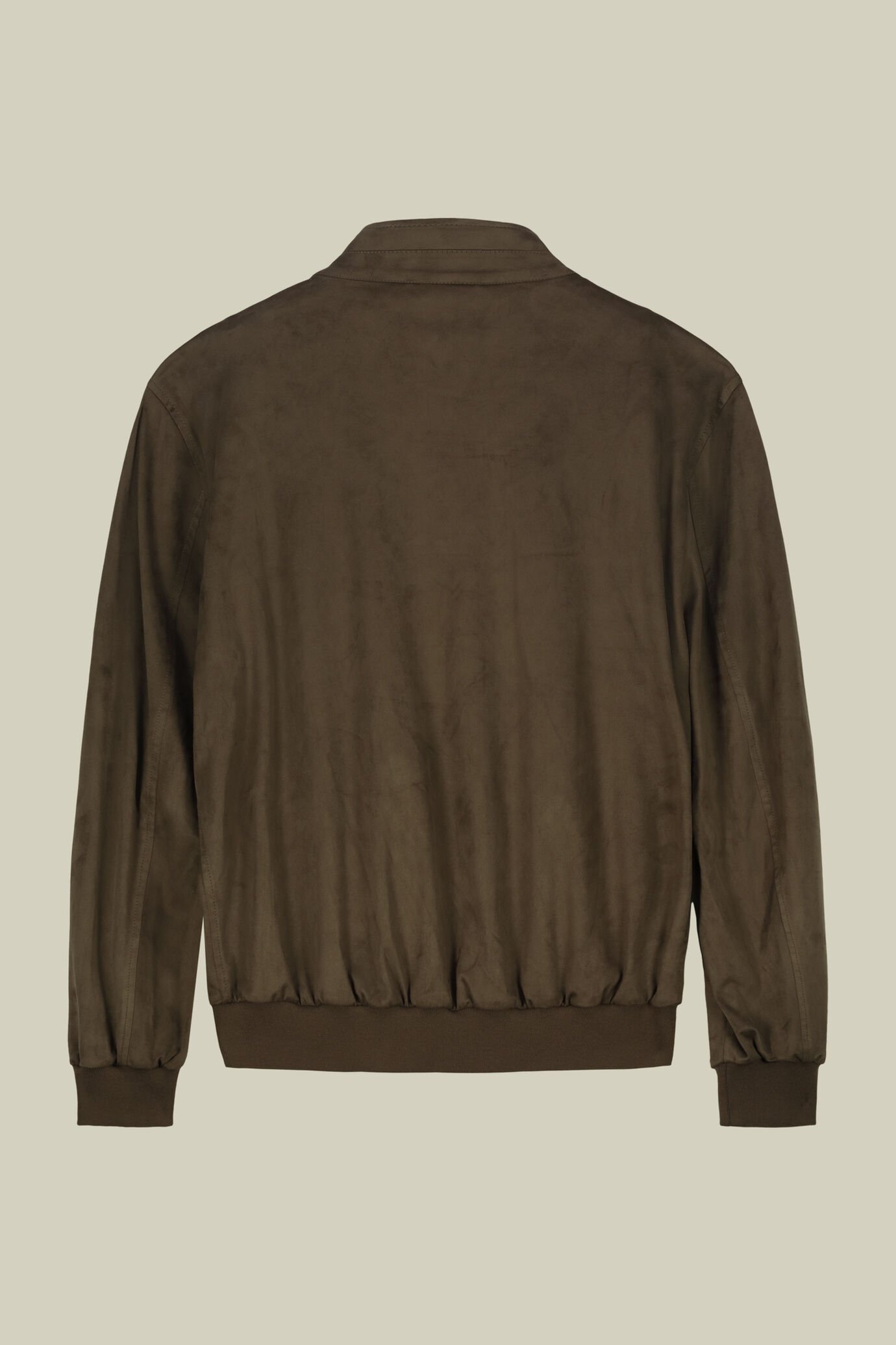 Men's Herrington jacket with suede effect fabric image number 5