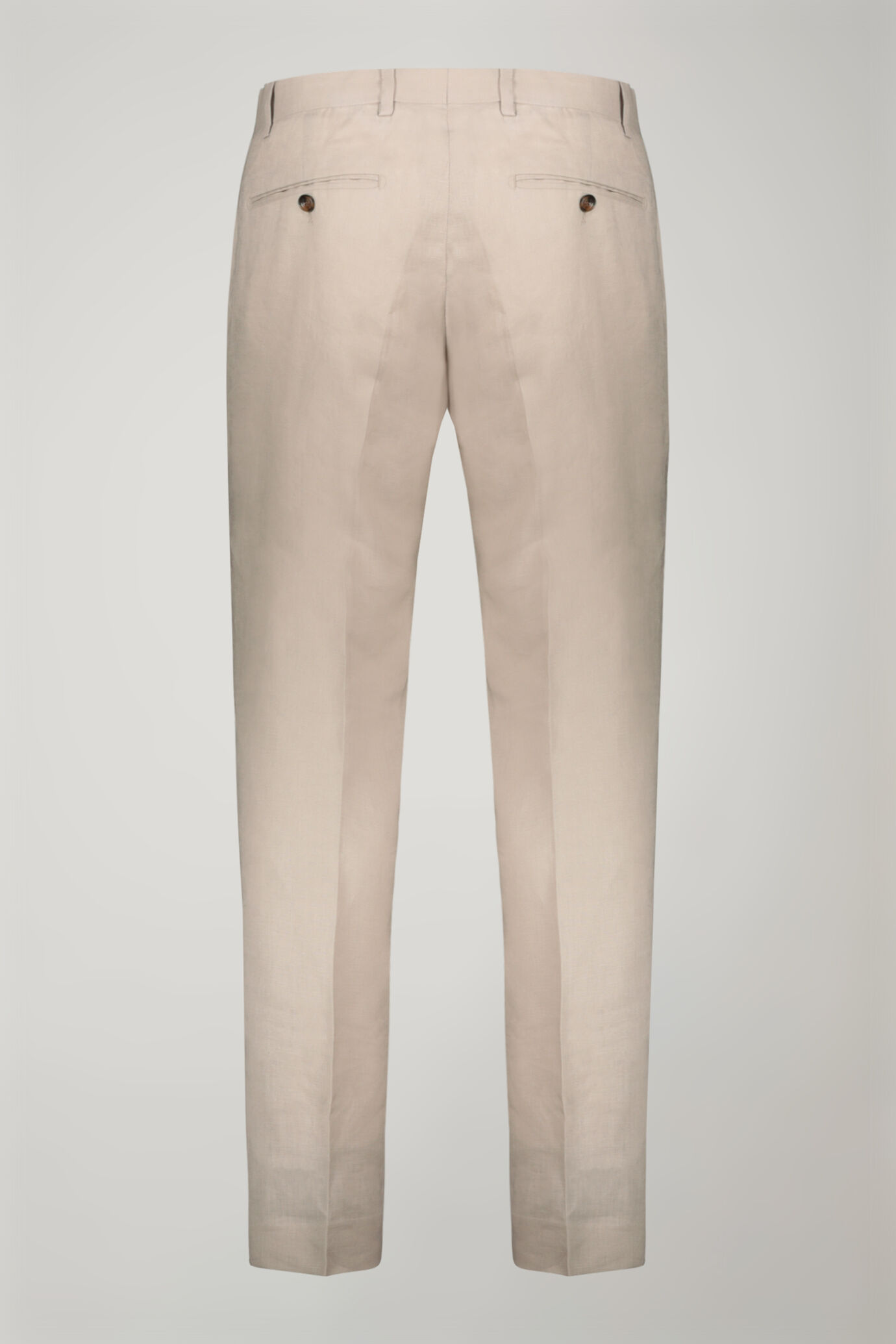 Einreihiger Anzug 100% Leinen Regular Fit einfarbig image number 3