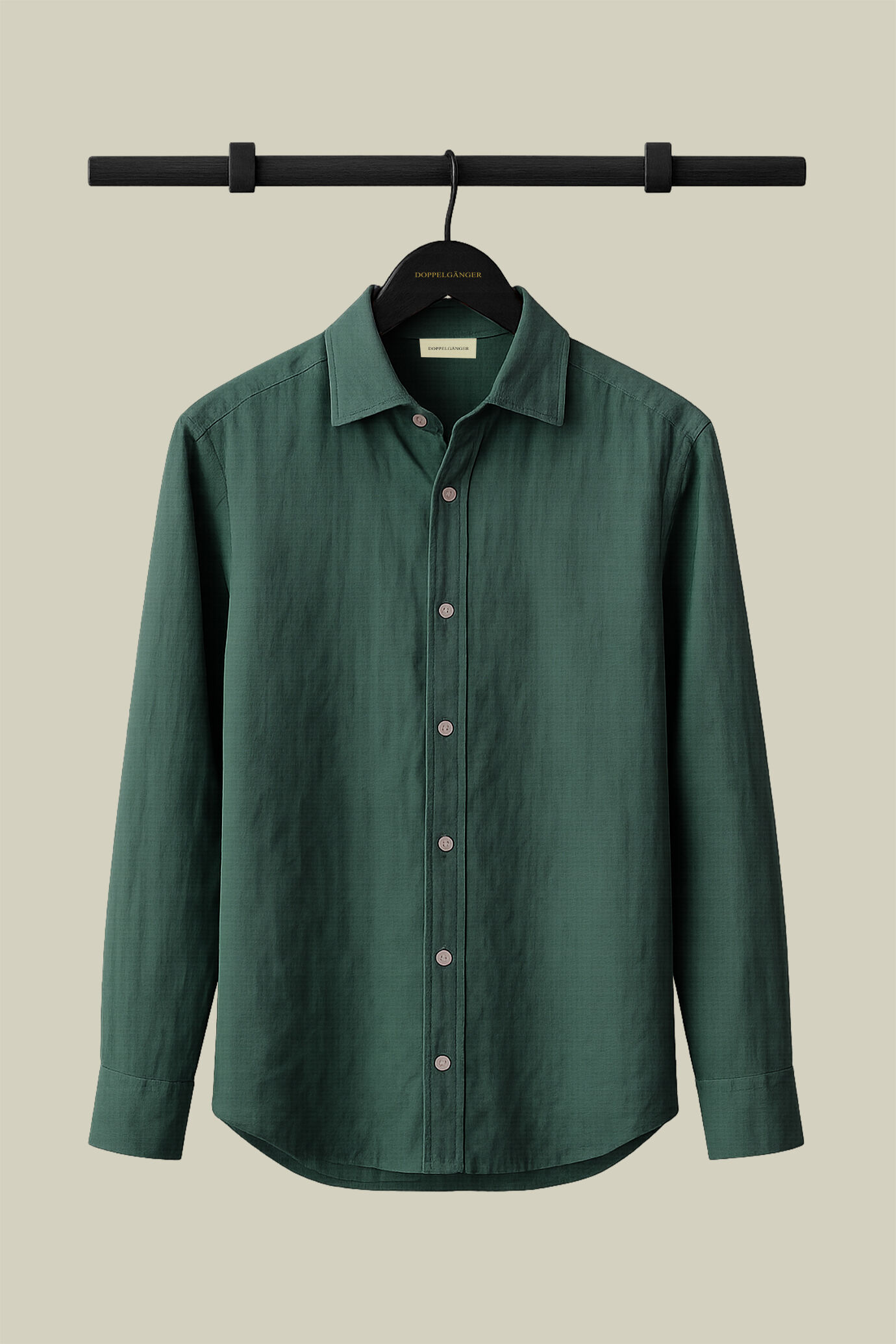 Camicia uomo casual collo classico 100% lino image number 0