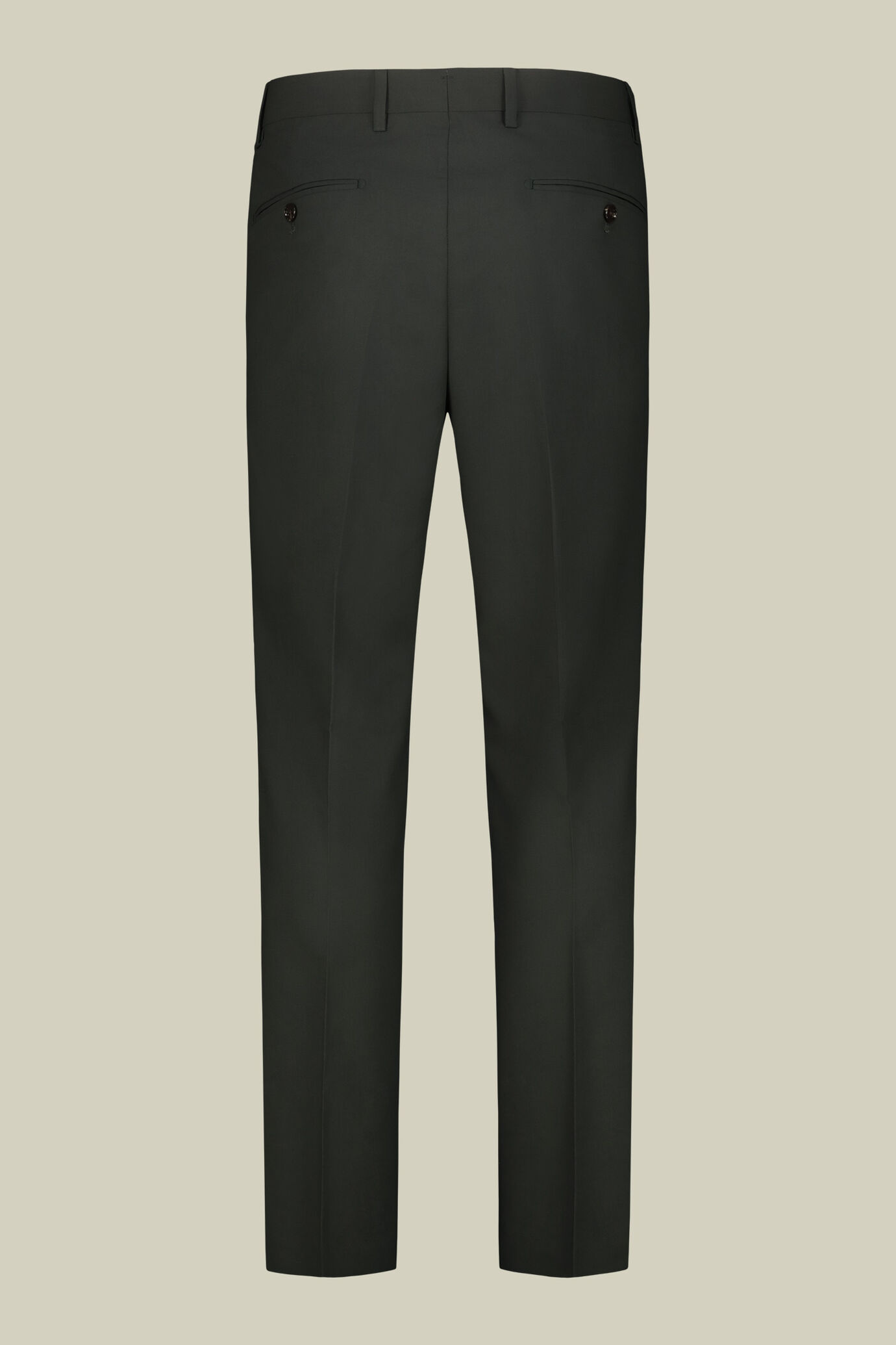 Men's double-breasted suit in plain fabric, regular fit image number 7