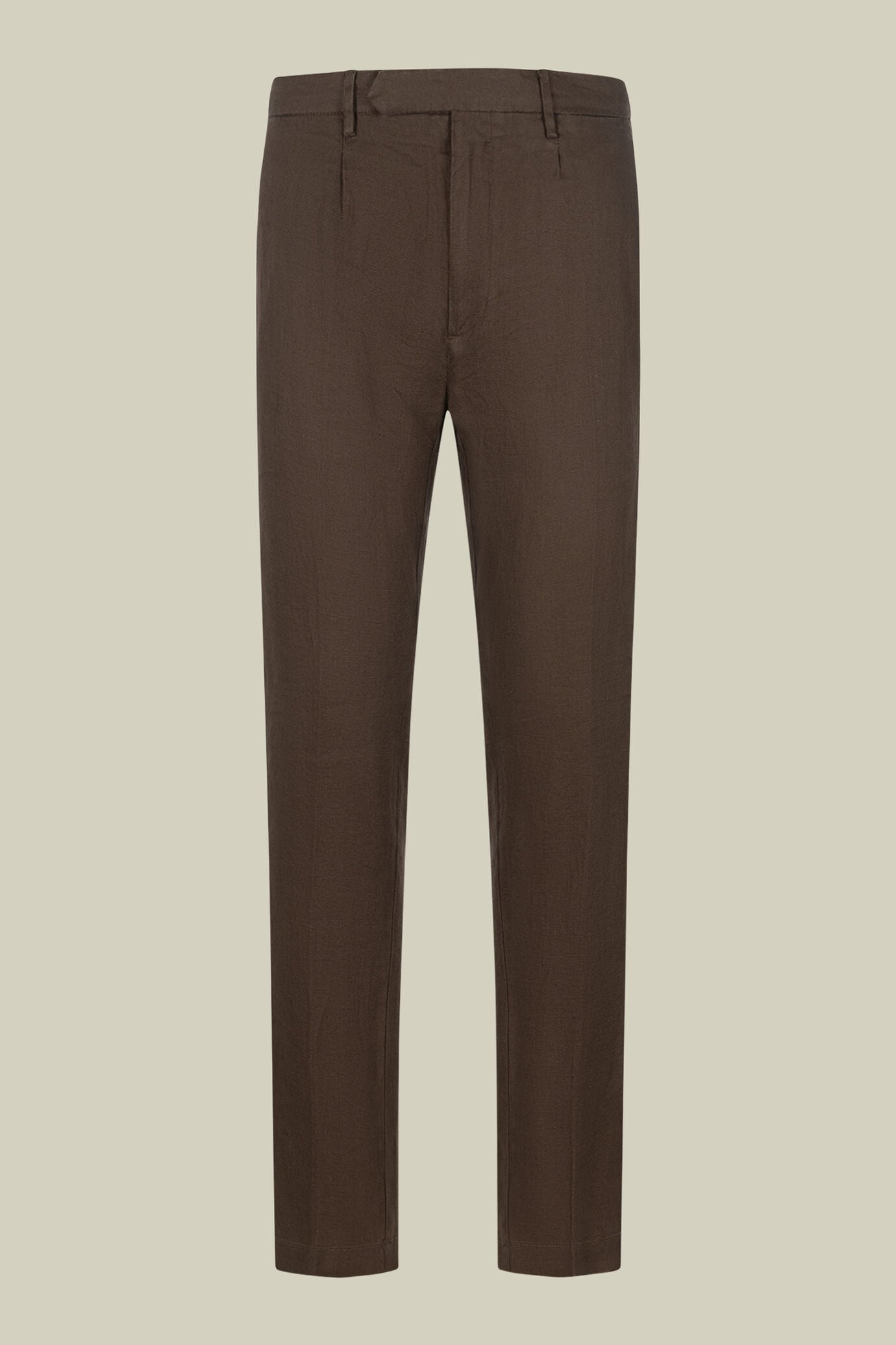 Pantalone uomo in 100% lino