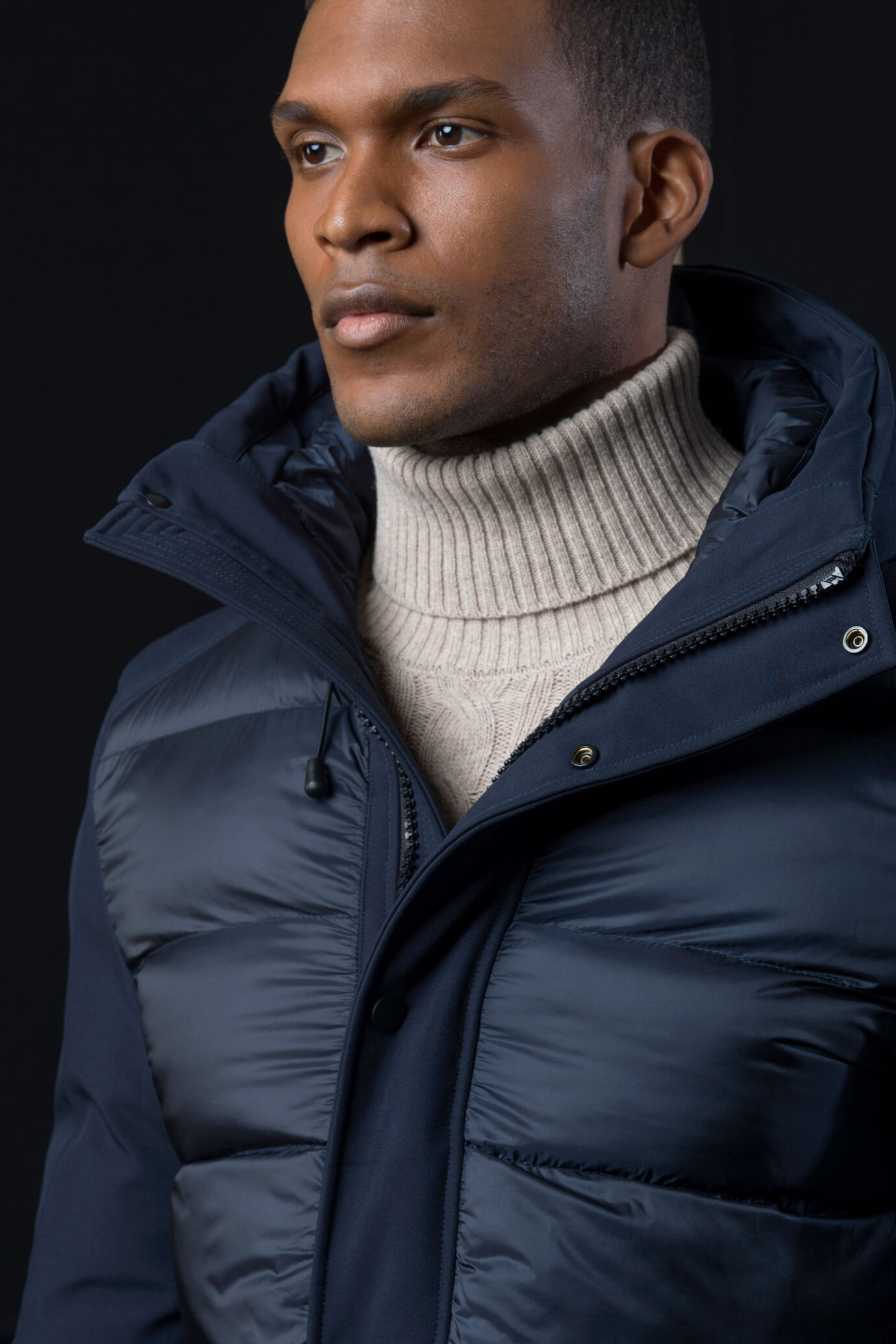 Down padded jacket image number 0