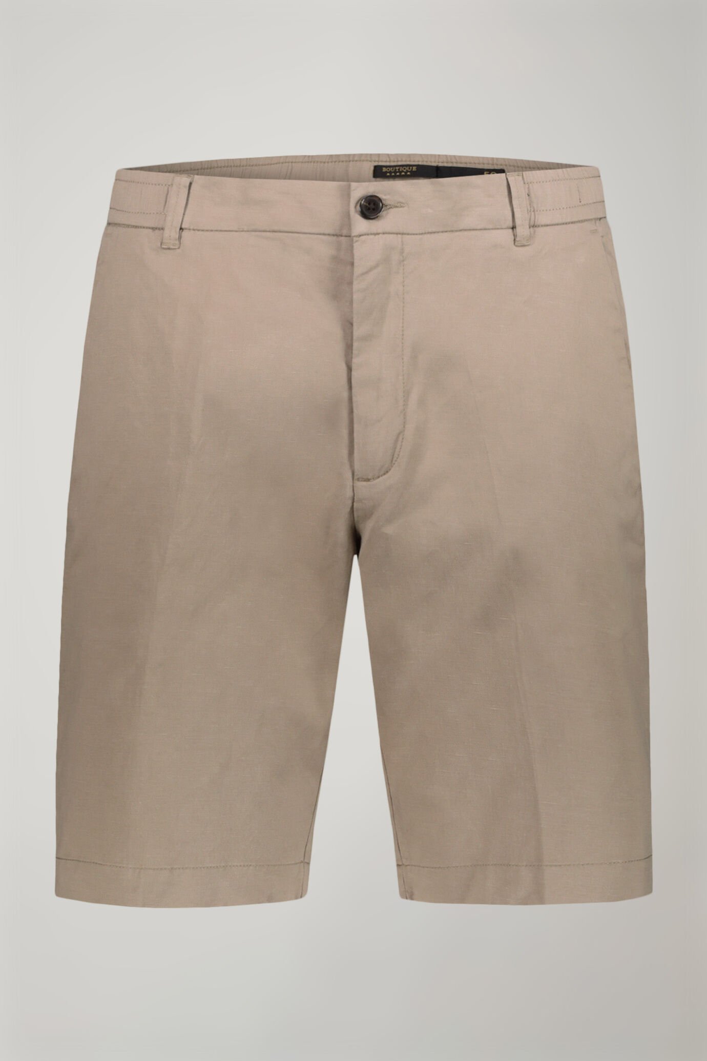 Bermuda with elastic on waist