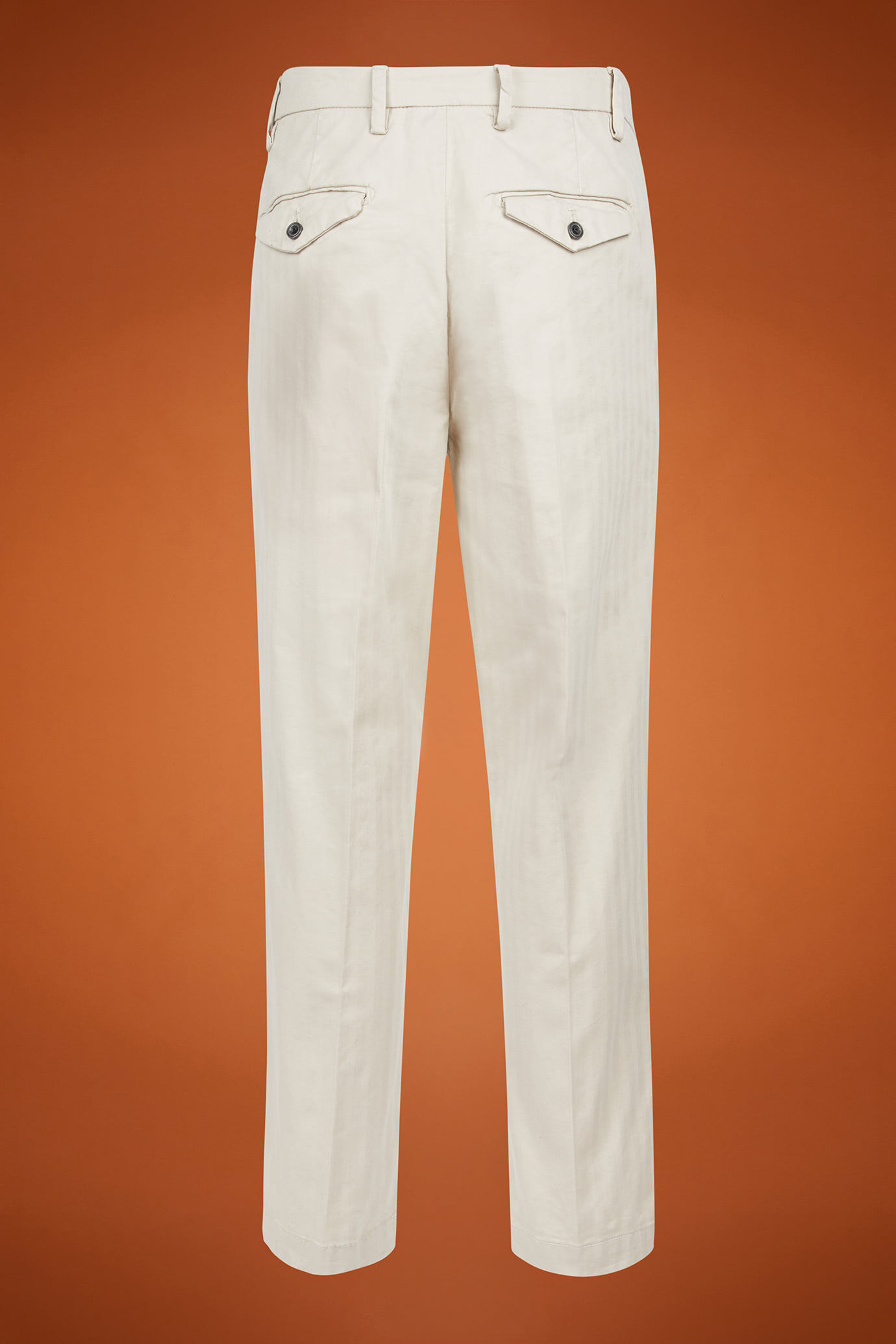 Pantalone uomo classico costruzione spina di pesce elasticizzato regular fit image number 5