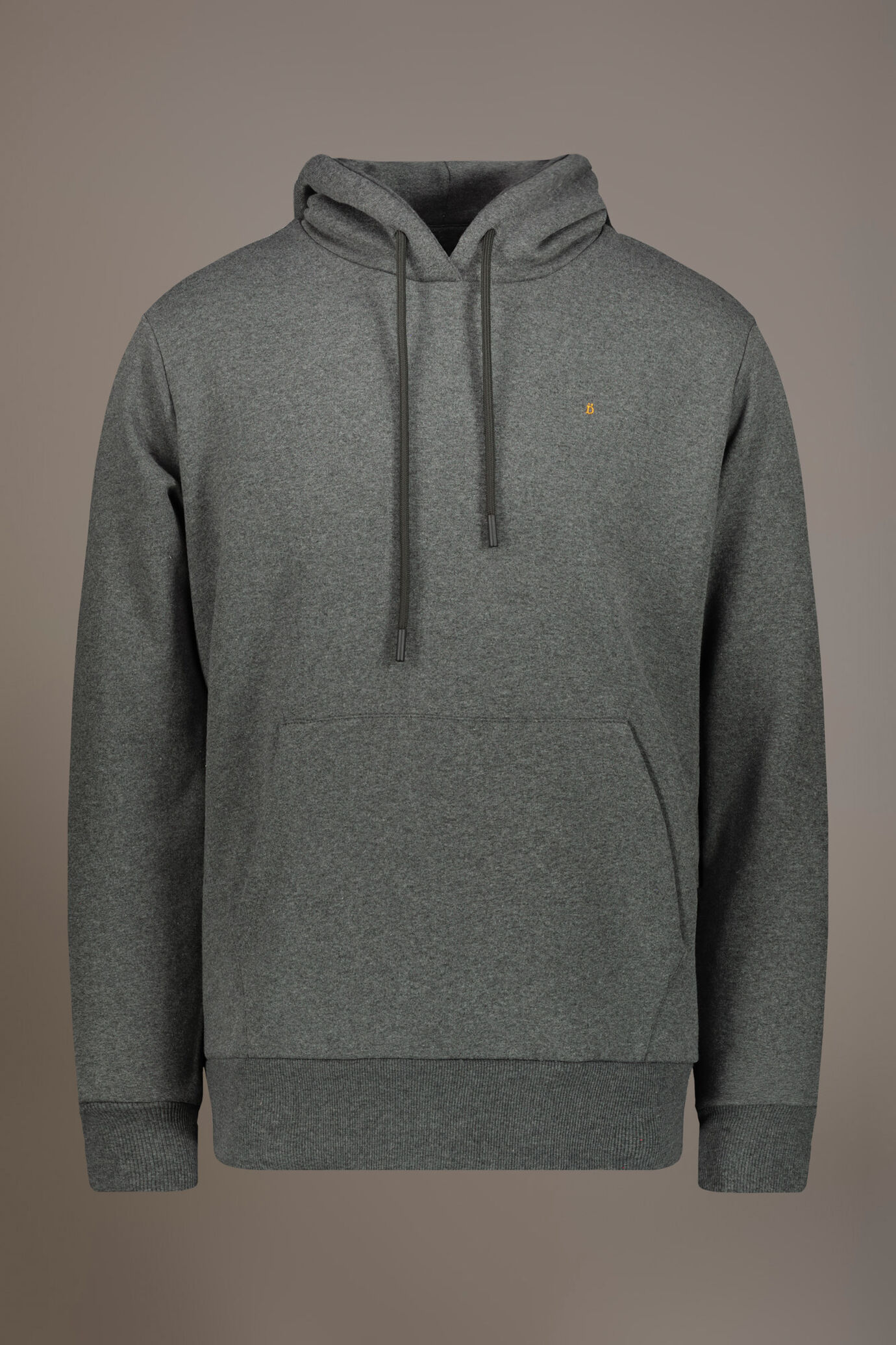 Felpa con cappuccio 100% cotone made in Italy image number 4