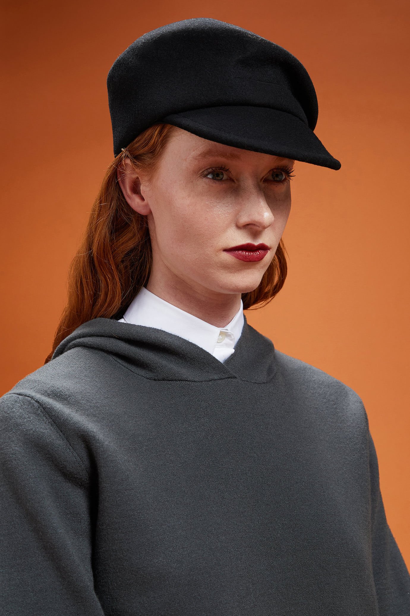 Women's 100% wool felt hat image number 1