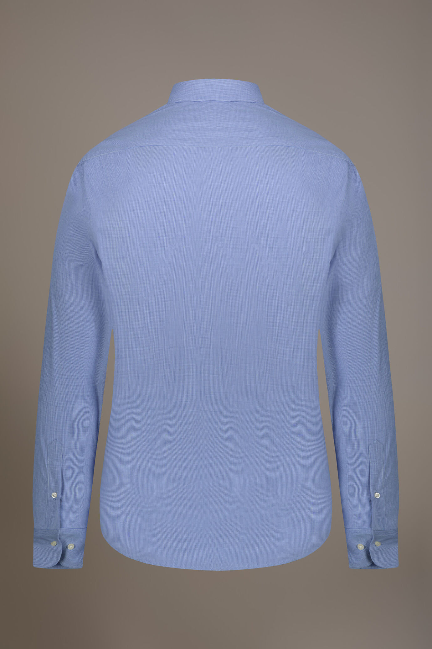 Chemise classique col français fit classique en vichy image number 4