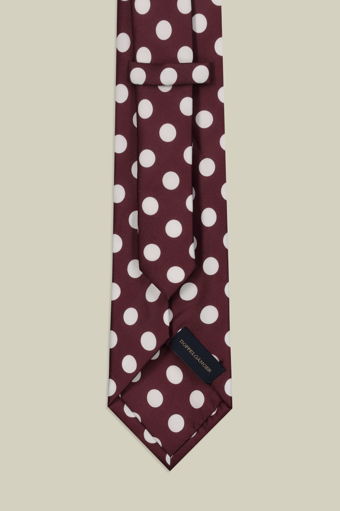 Men's macro polka dot tie image number 2