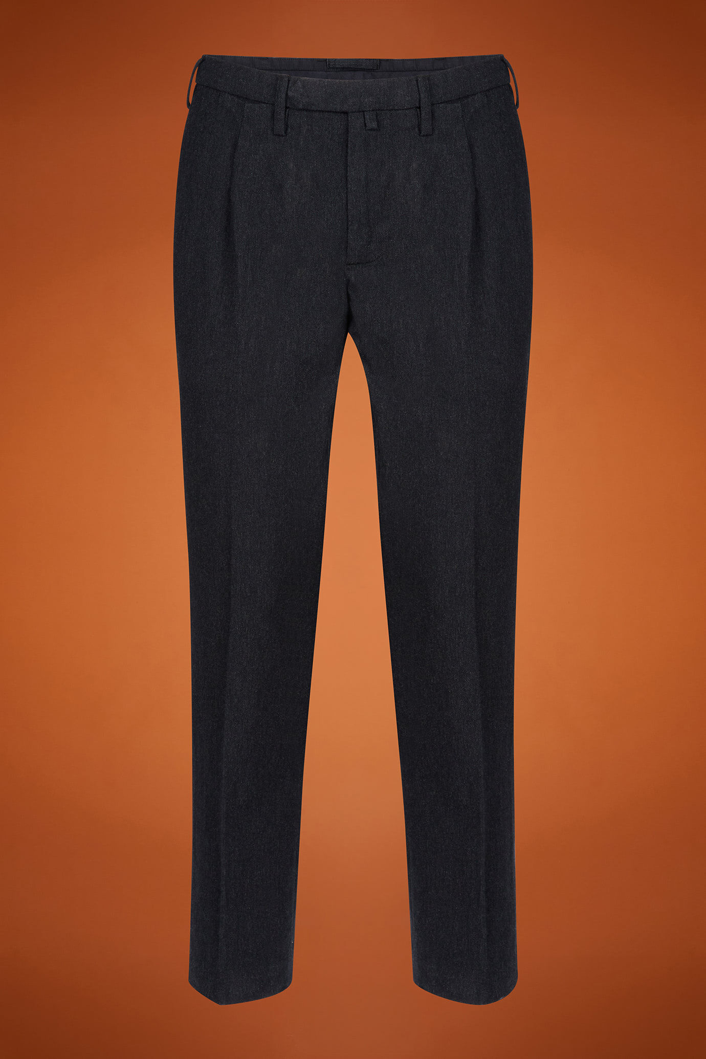 Pantalone classico uomo lavorazione grisaglia regular fit image number 4