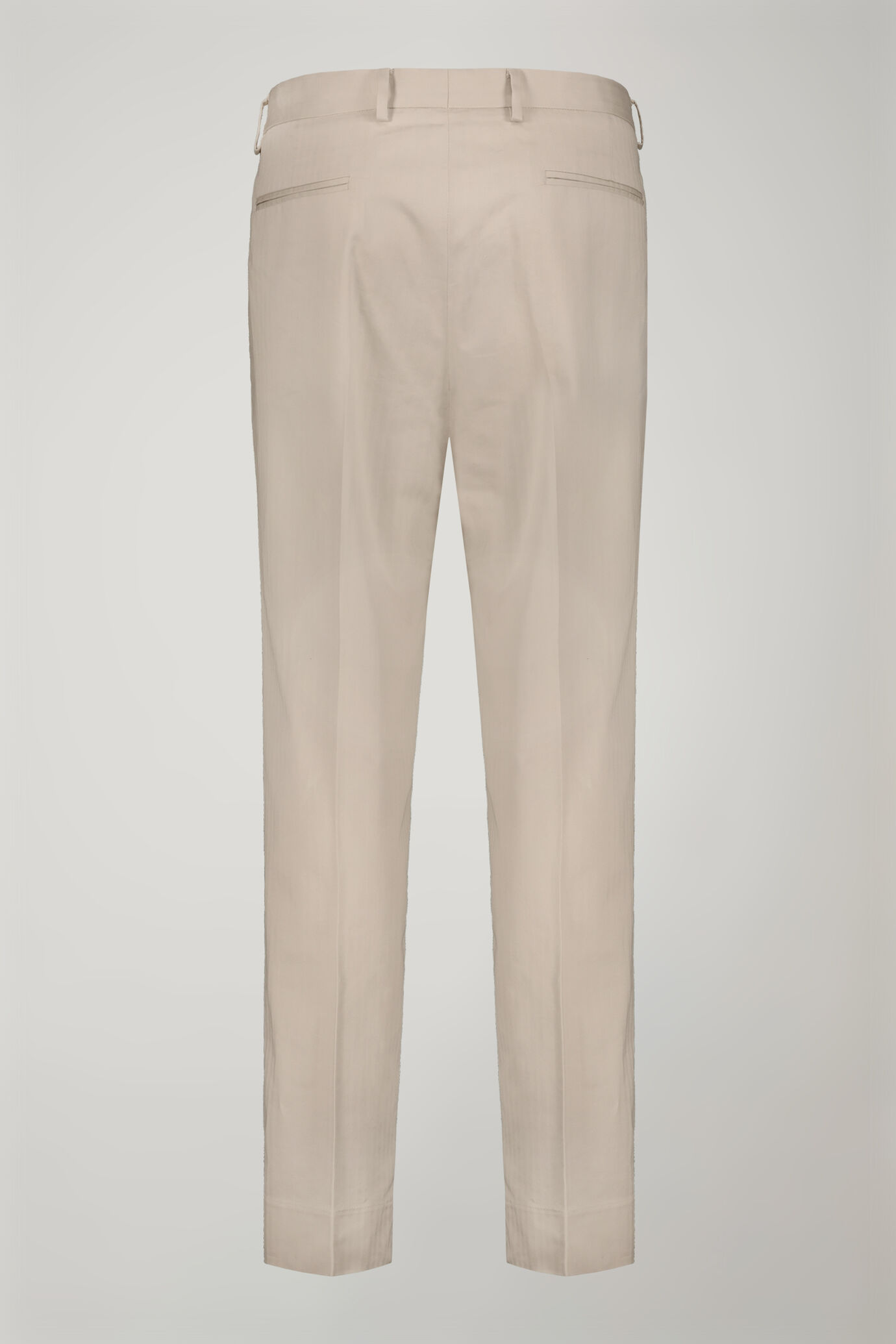 Pantalone uomo classico con doppia pinces regular fit image number 5
