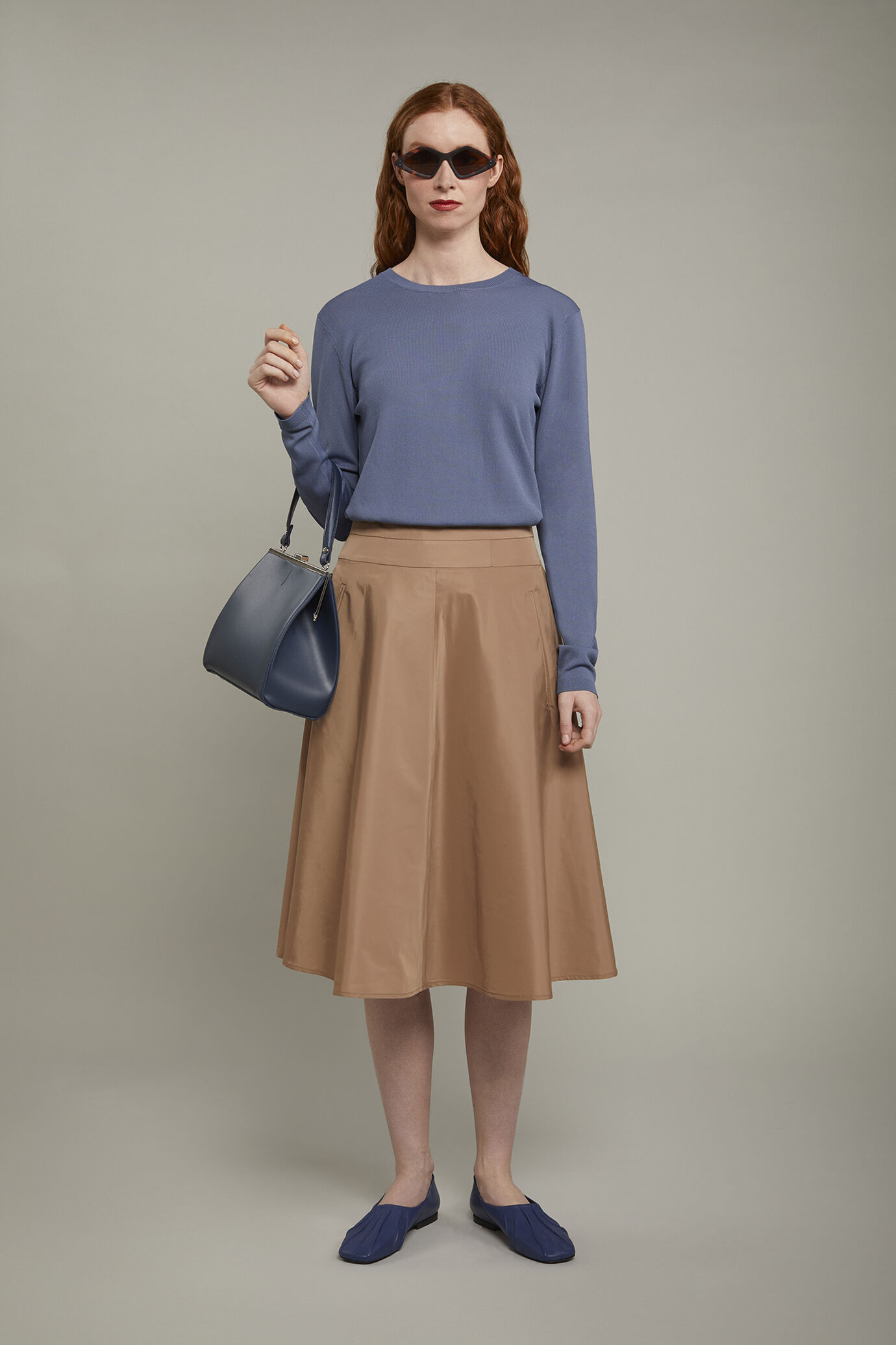 Women’s technical taffeta skirt regular fit image number 0