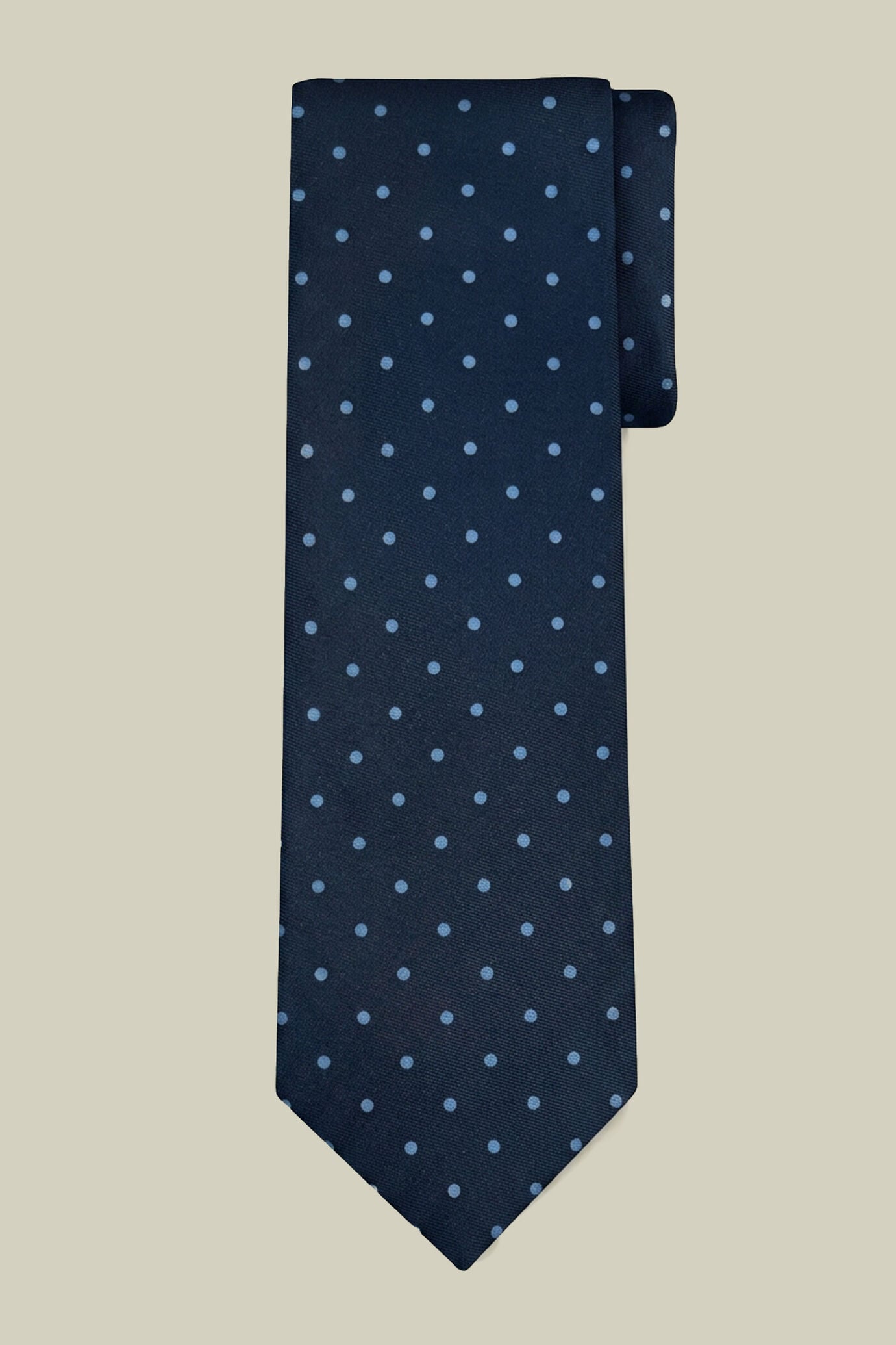 Cravatta uomo con pois