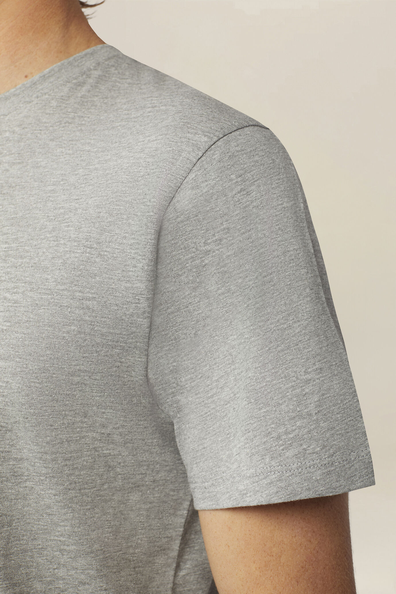 Herren-T-Shirt aus 100 % Baumwolljersey, normale Passform image number 3