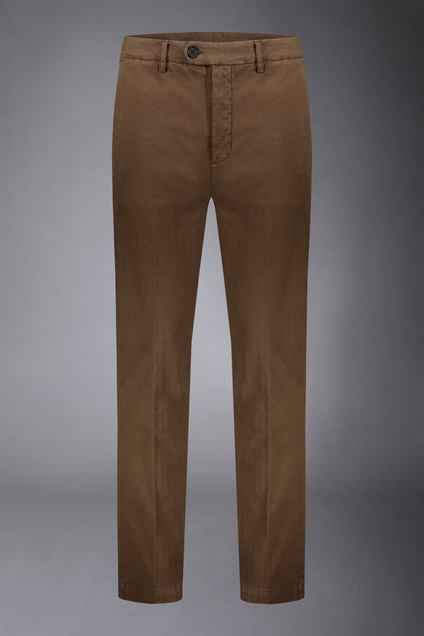 Pantalon classique, coupe régulière, tissu à chevrons image number 4