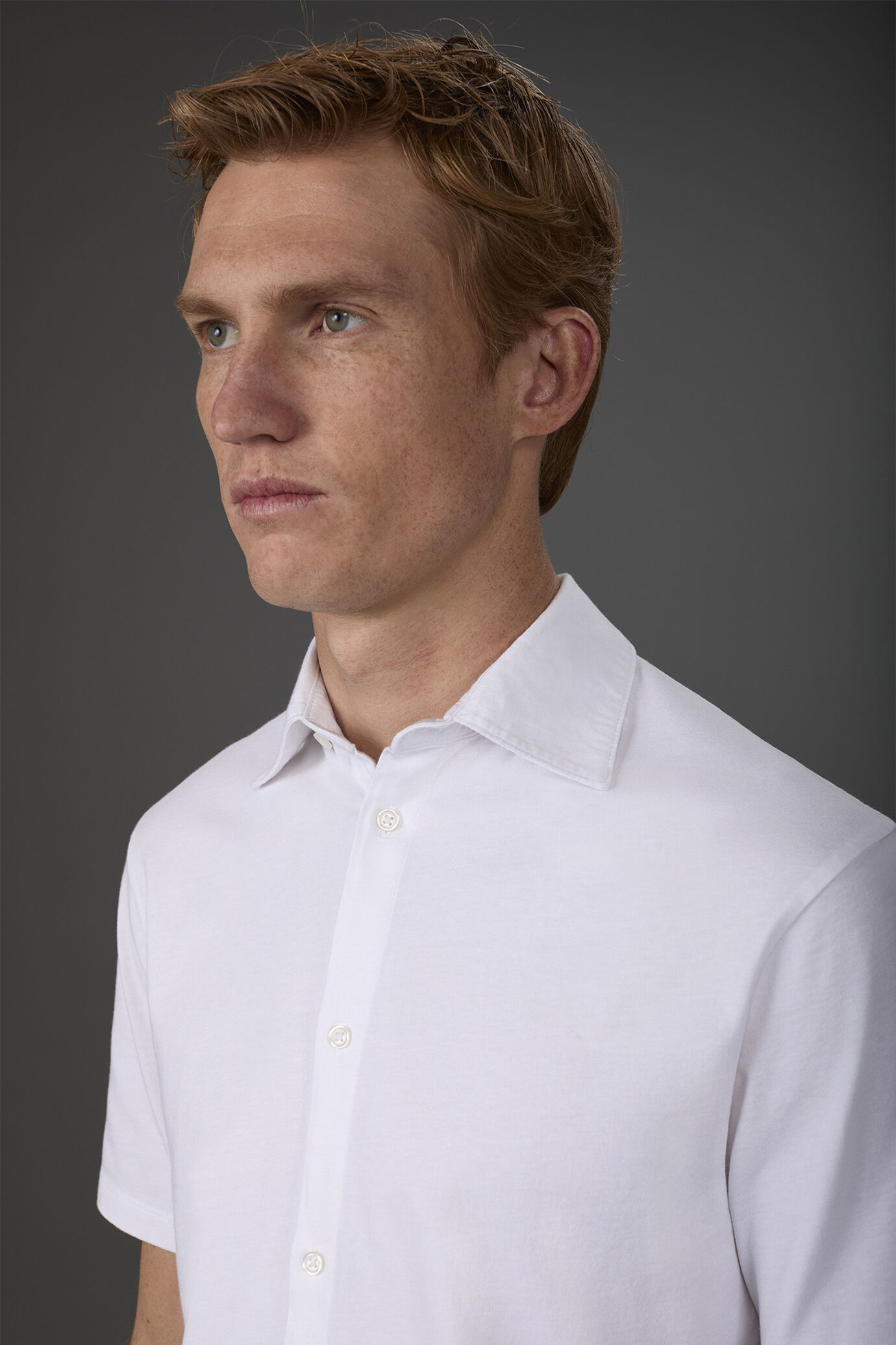 Polo uomo manica corta in jersey 100% cotone image number 2