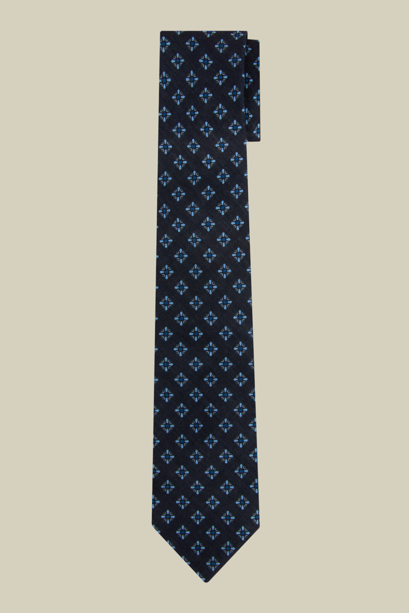 Cravatta uomo micro fantasia