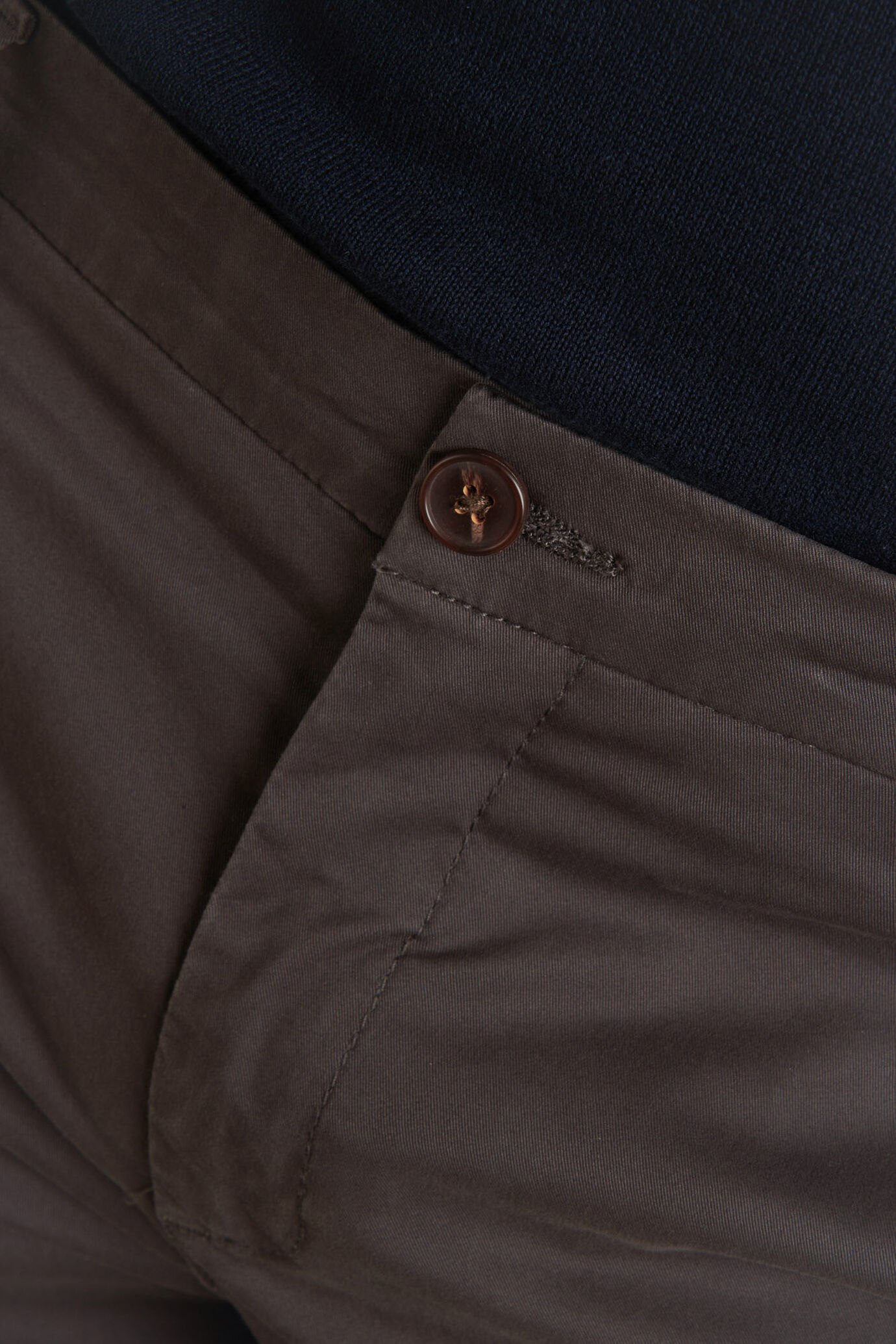 Pantalone classico chino twill image number 3
