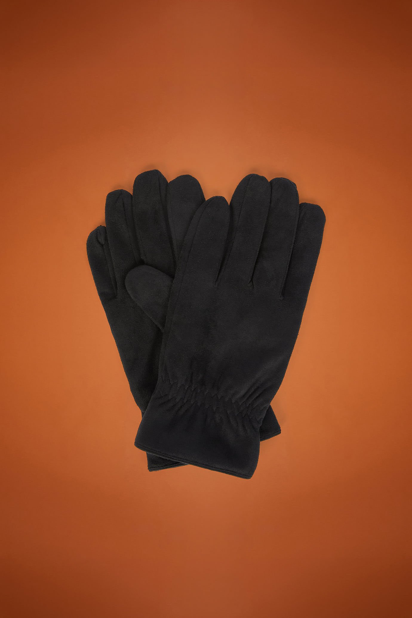 Herren-Wildlederhandschuhe image number 0