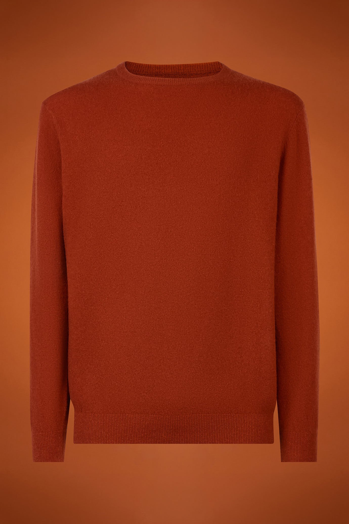 Maglia uomo girocollo misto lana lambswool regular fit image number 4