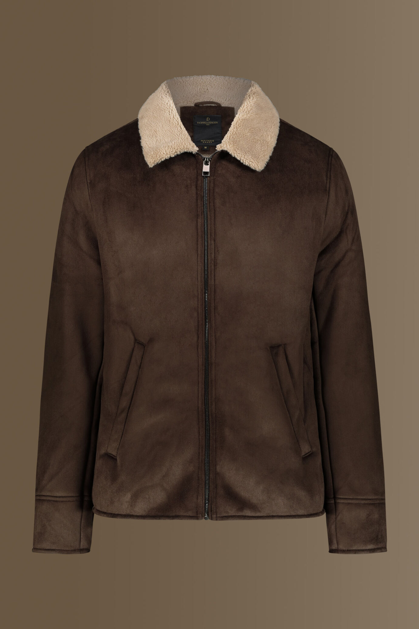 Sheepskin ecosuede jacket image number 5