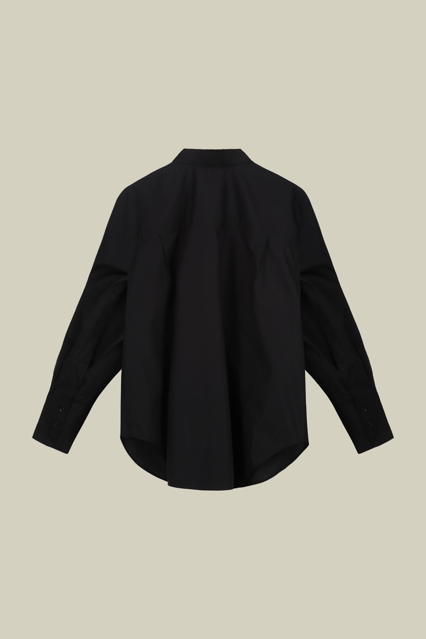 Camicia donna destrutturata con collo francese 100% cotone image number 6
