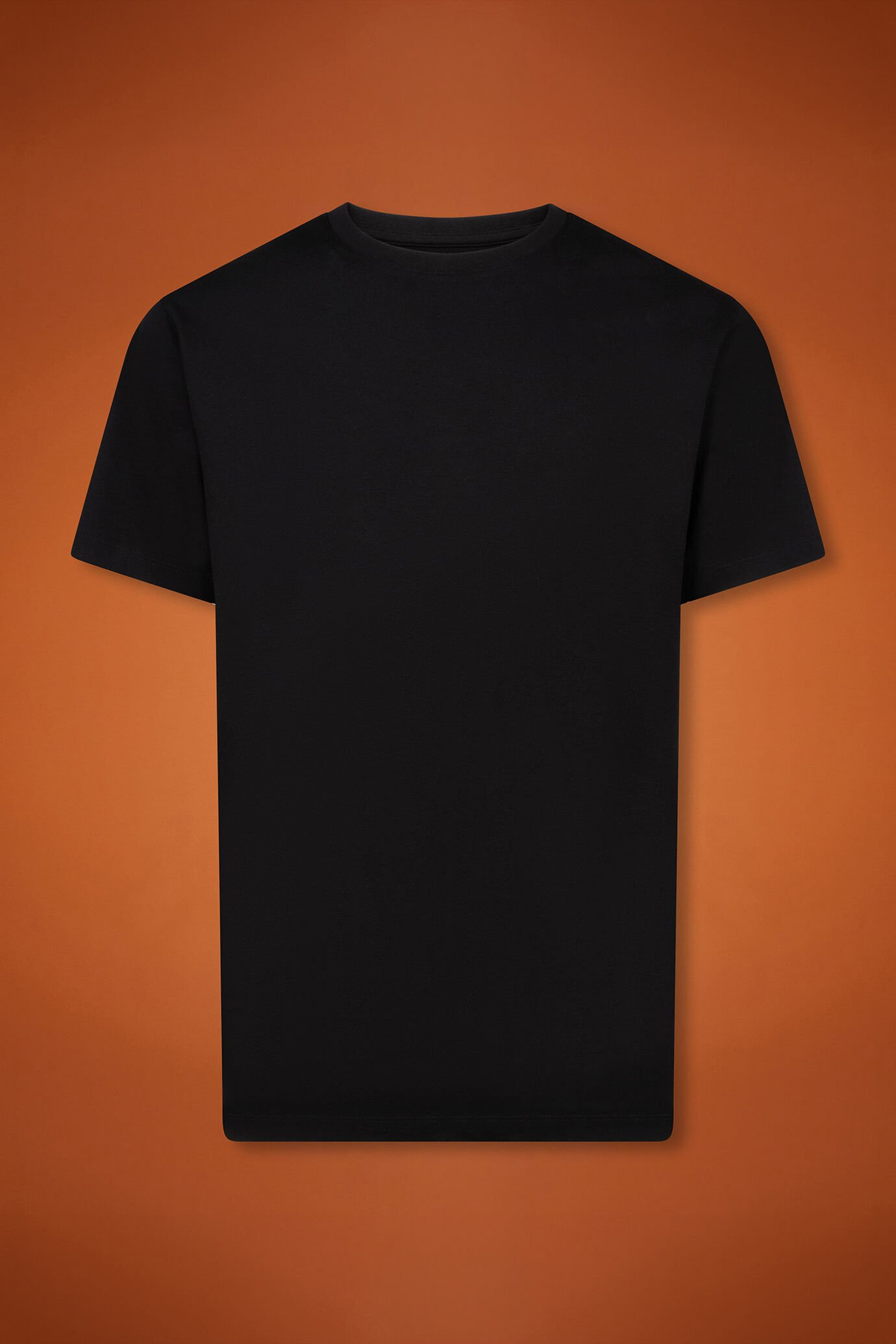 T-Shirt uomo girocollo 100% cotone con maniche corte regular fit