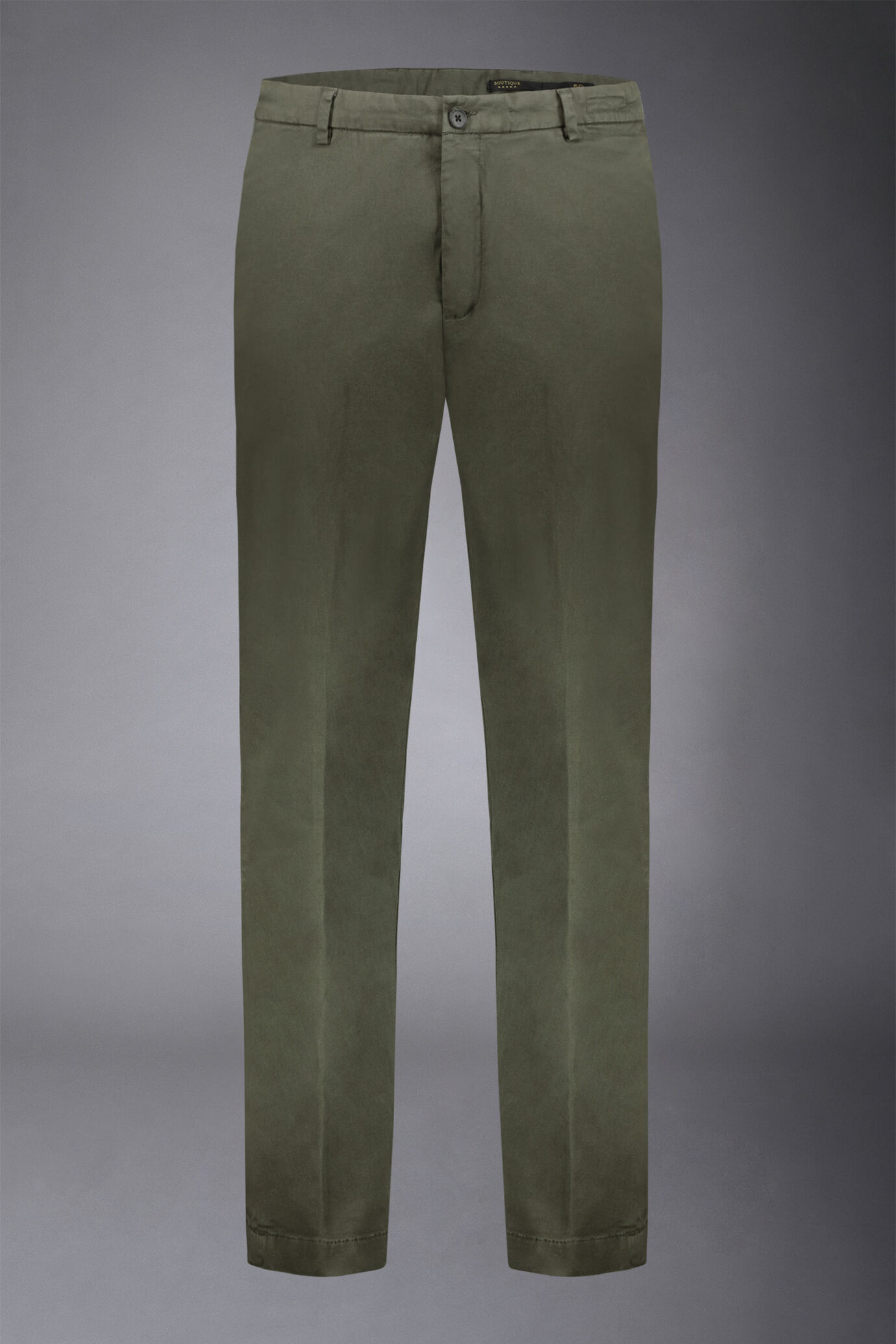 Pantalone chino uomo classico costruzione twill regular fit image number 4