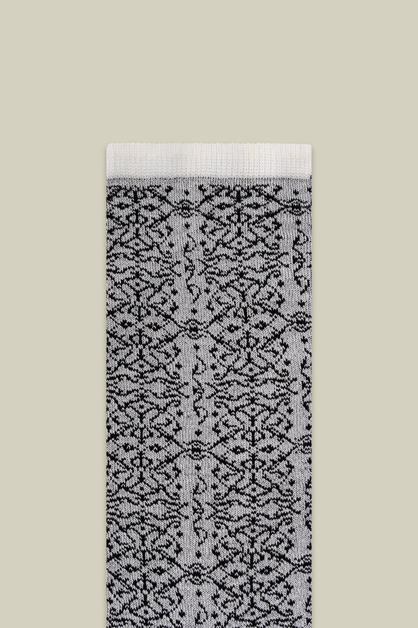 Damensocken mit Spitzenmuster