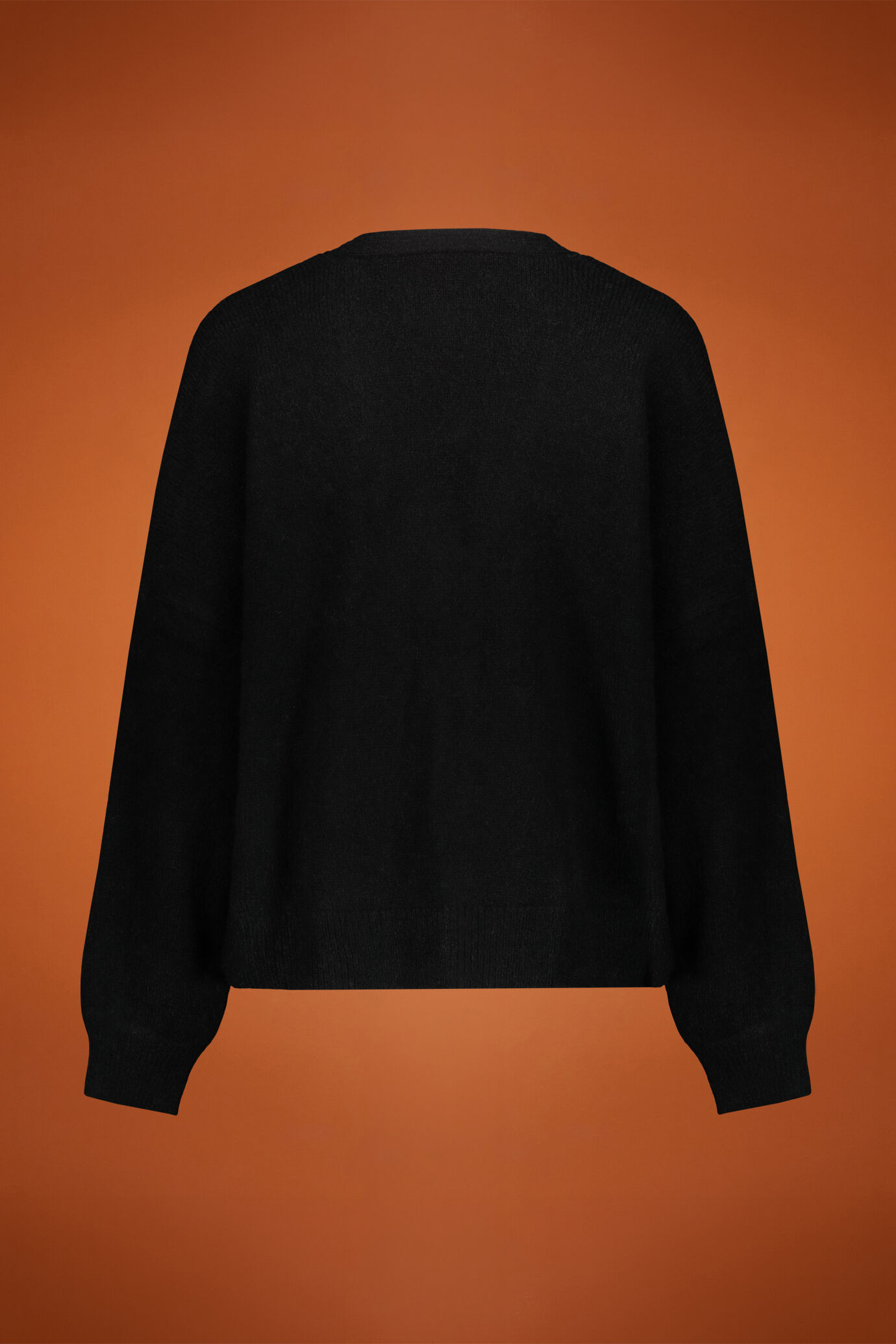 Strickjacke mit V-Ausschnitt aus Wollmischung image number 1