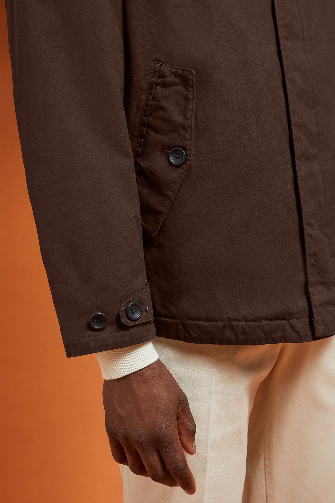 Herrenjacke aus 100 % gewachster Baumwolle in bequemer Passform image number 2