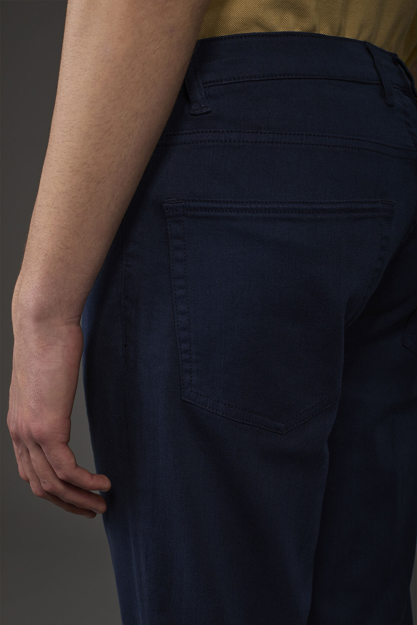 5-Pocket-Hose f&uuml;r Herren aus Twill image number 3