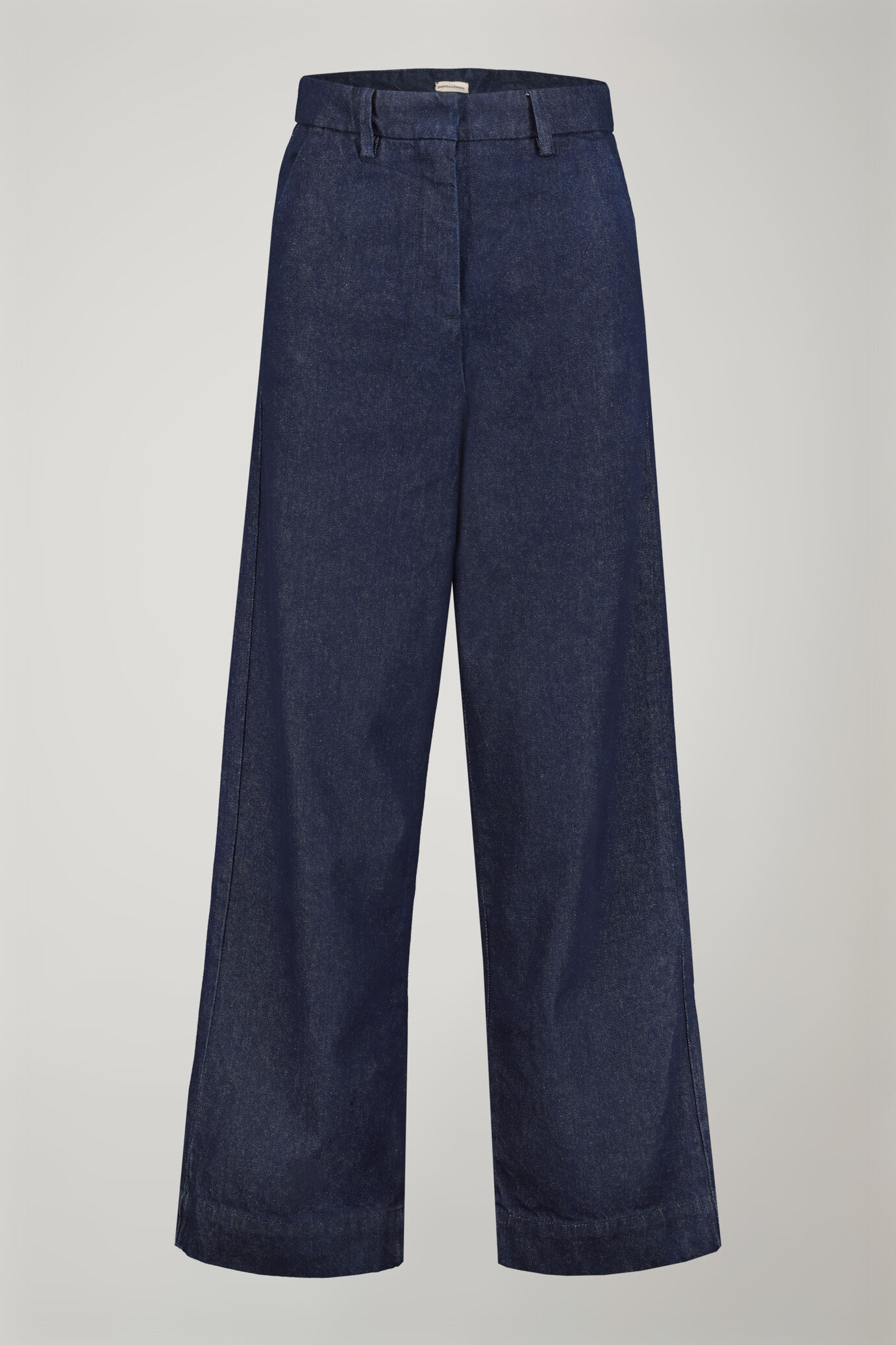 Pantalone donna in denim regular fit image number 4