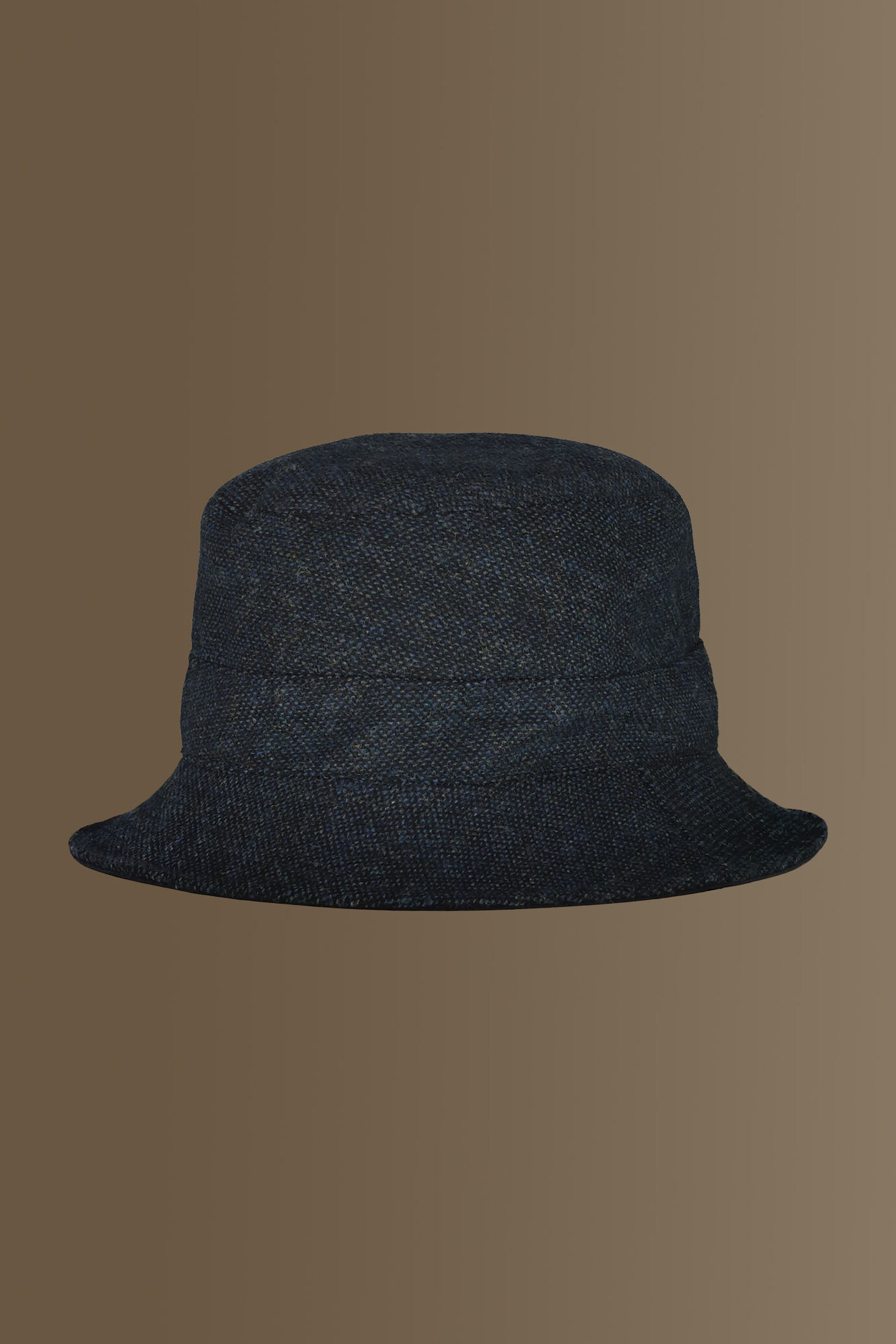 Cappello stile fisherman misto lana - tessuto occhio di pernice image number 1
