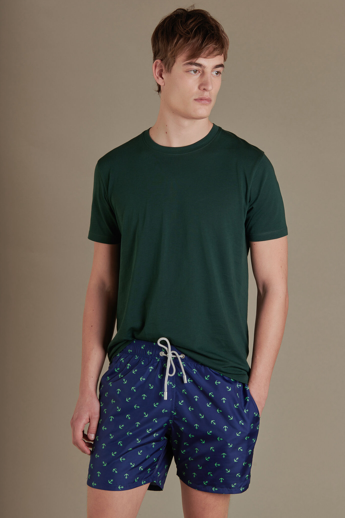 Swimsuit anchor print image number 0
