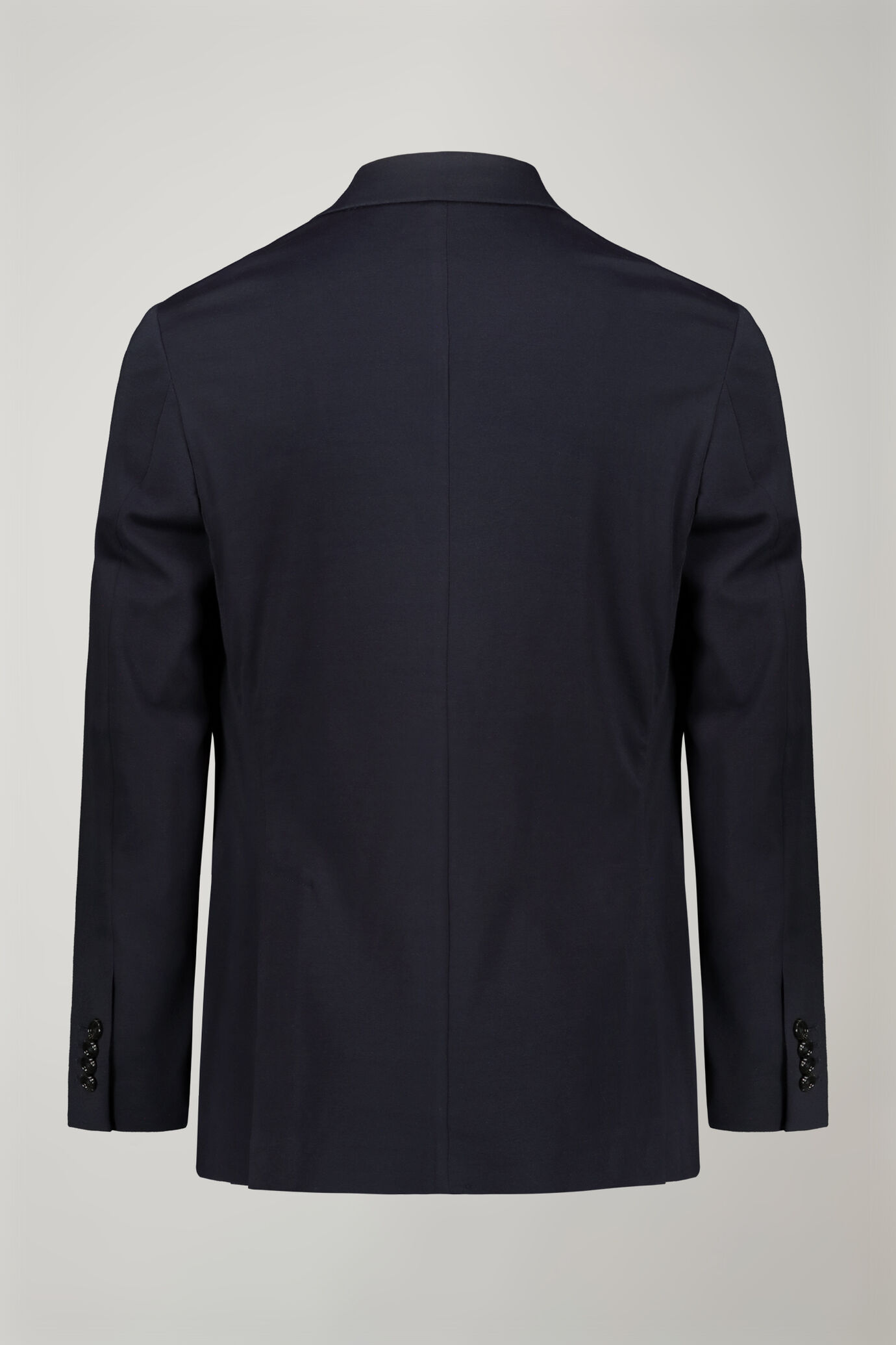 Giacca uomo monopetto in jersey sfoderata regular fit image number 5