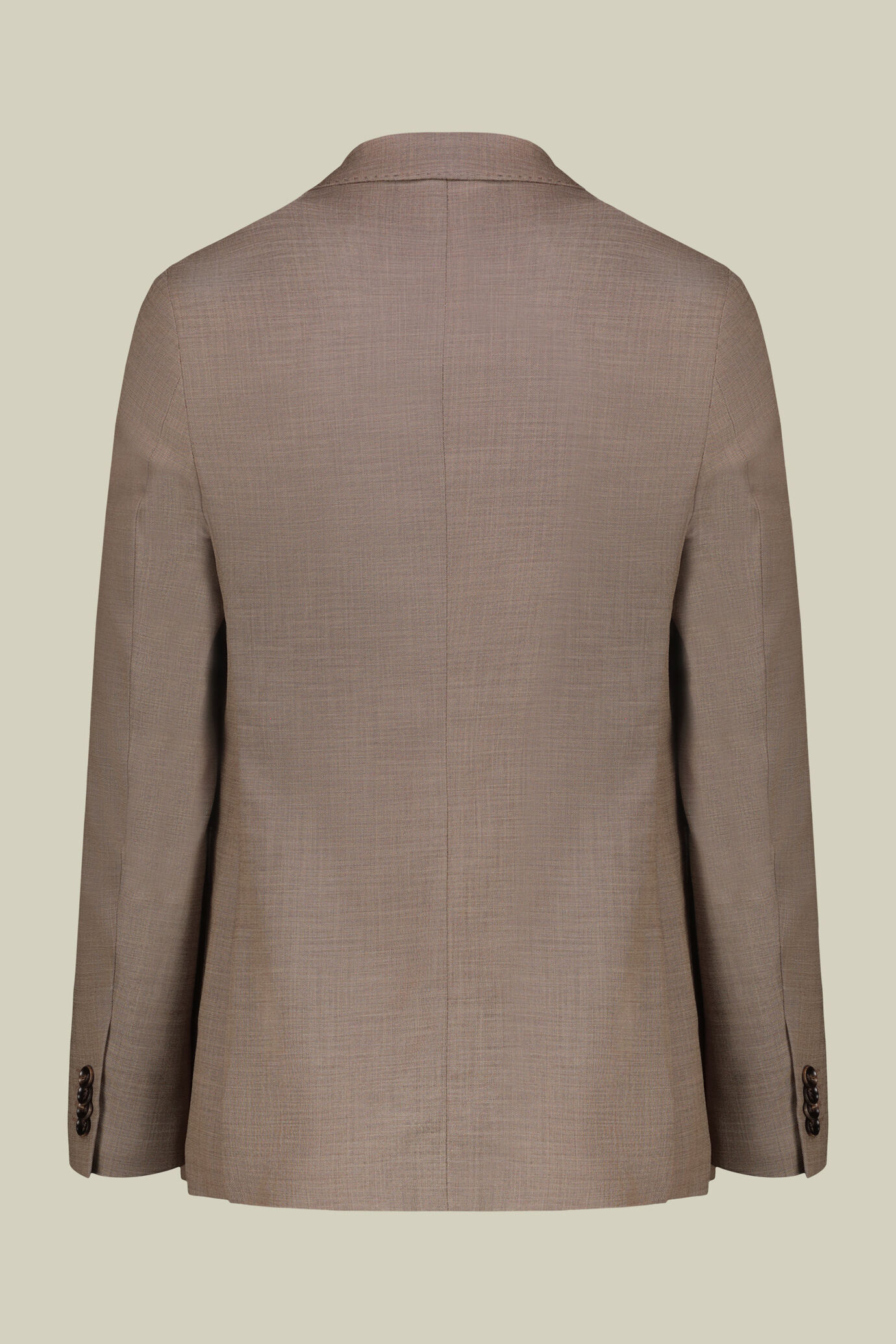 Men's single-breasted suit in grisaille fabric, regular fit image number 1
