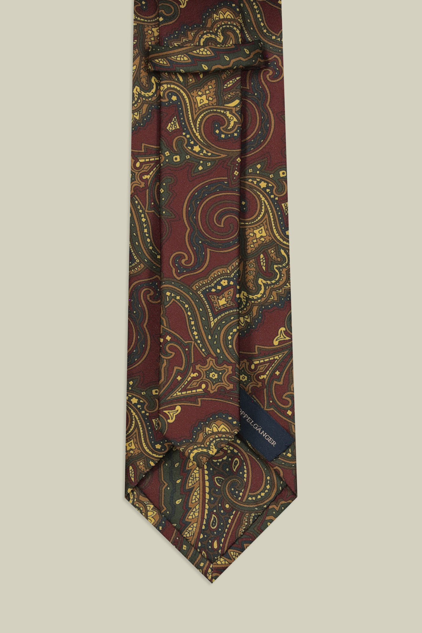 Cravatta uomo con fantasia paisley image number 2