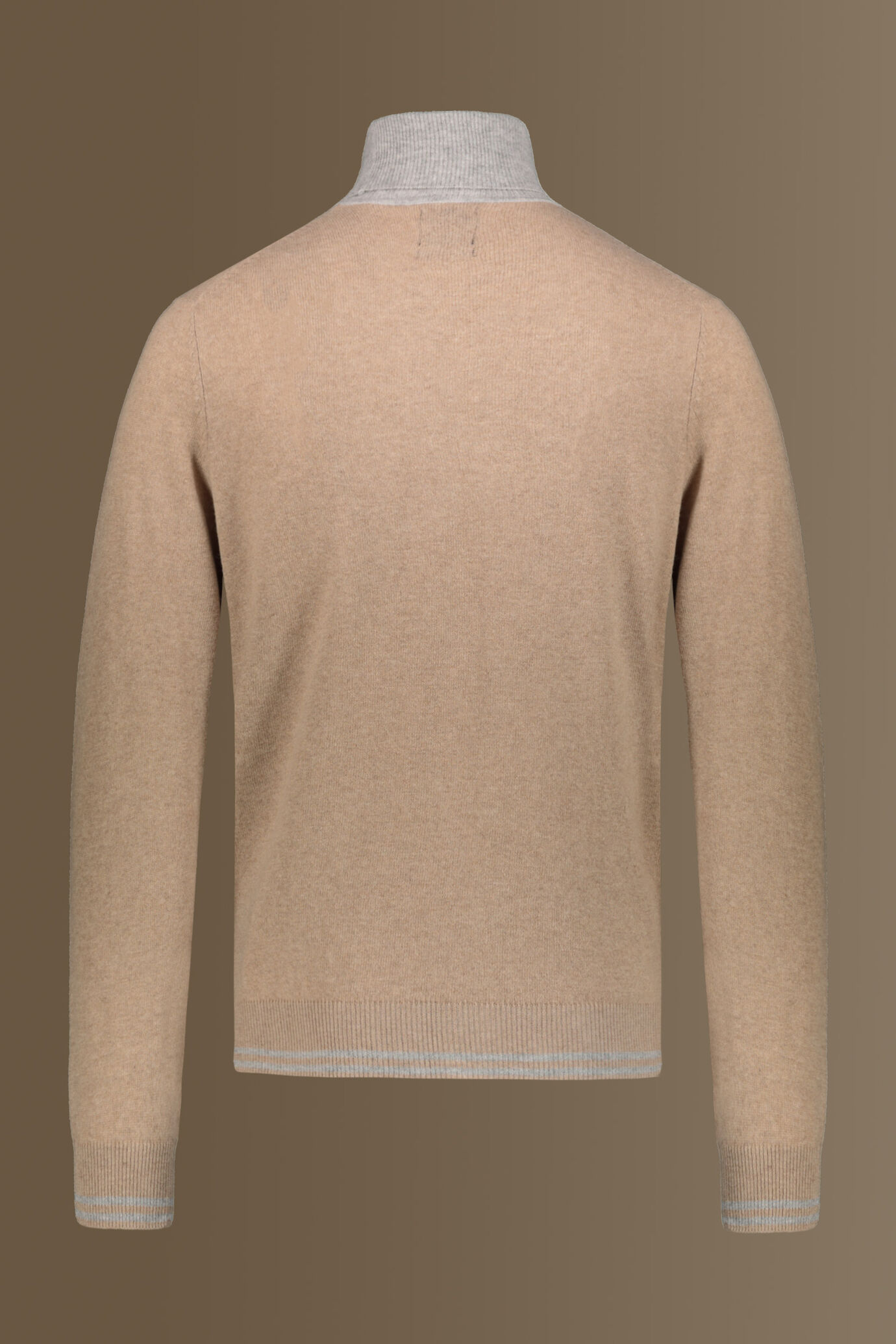Maglia collo alto misto cashmere image number 3