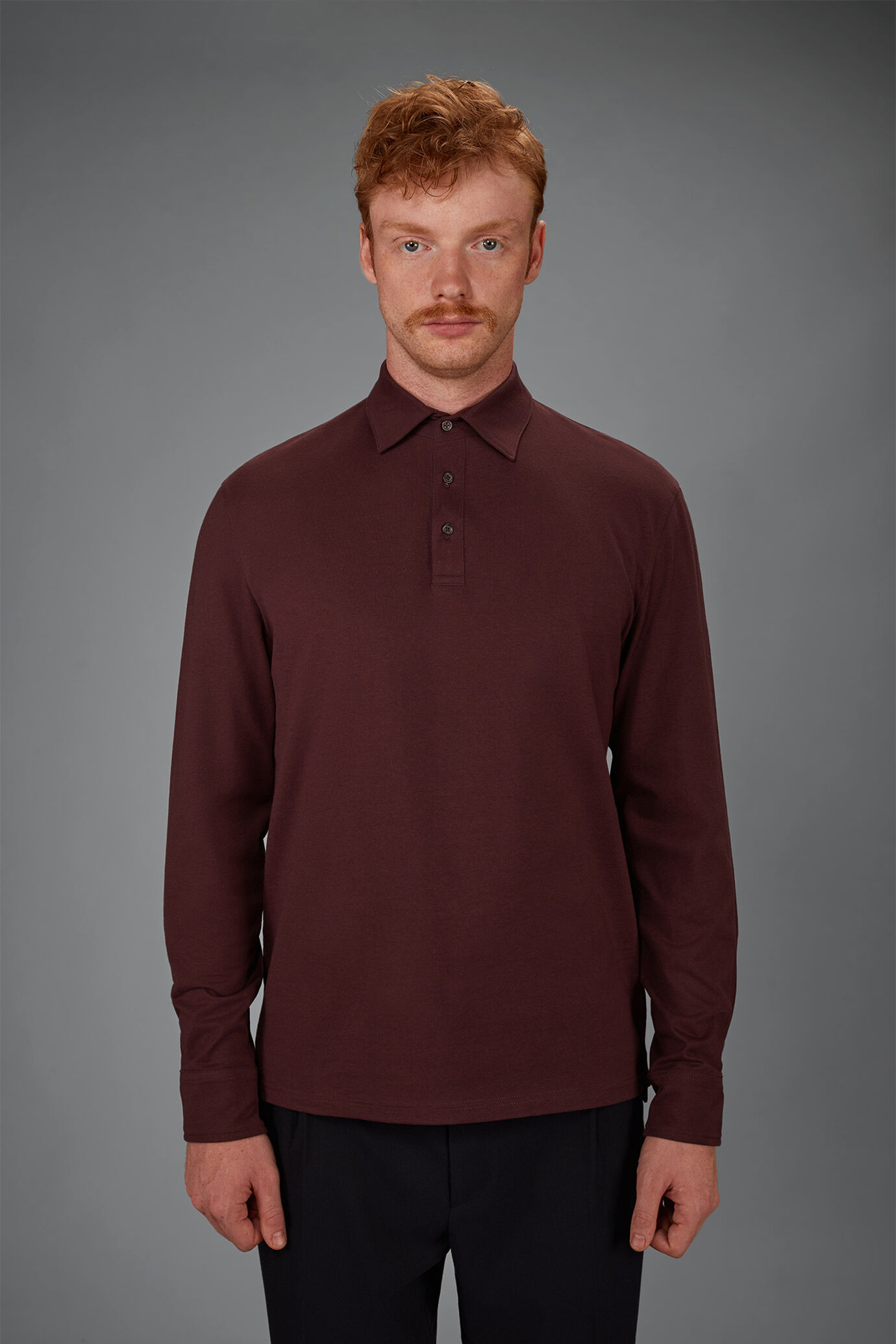 Polo uomo 100% cotone regular fit image number 1