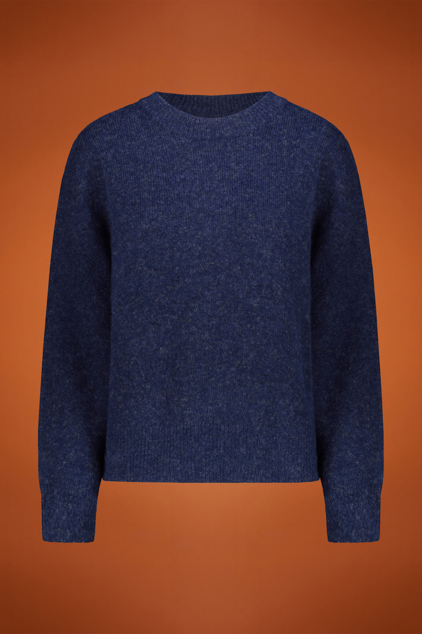 Pullover mit Rundhalsausschnitt aus einer Wollmischung image number 0